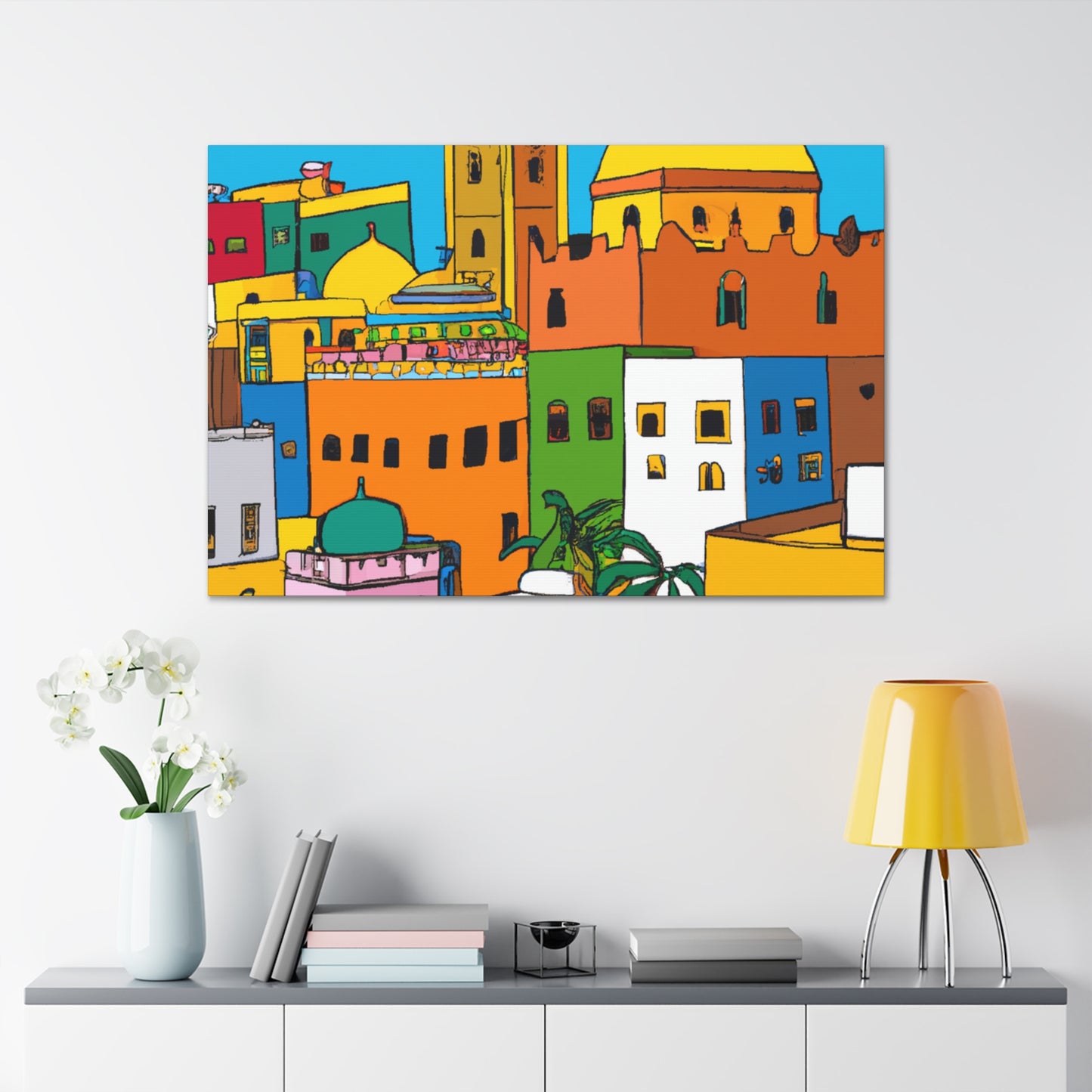 Ibrahim Jadiri - Morraco - Canvas