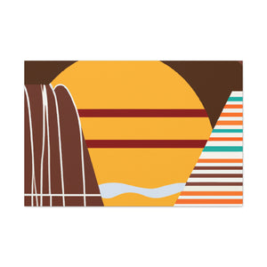 Peru- Midcentury Canvas