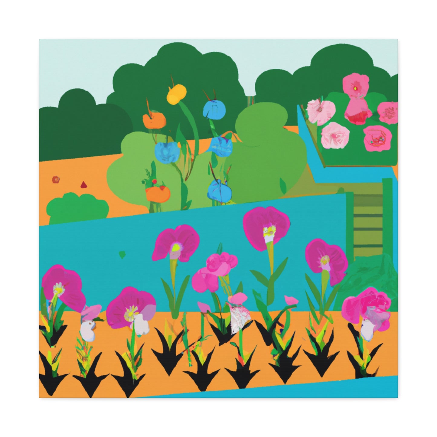 FloralFantasy - Landscape - Canvas