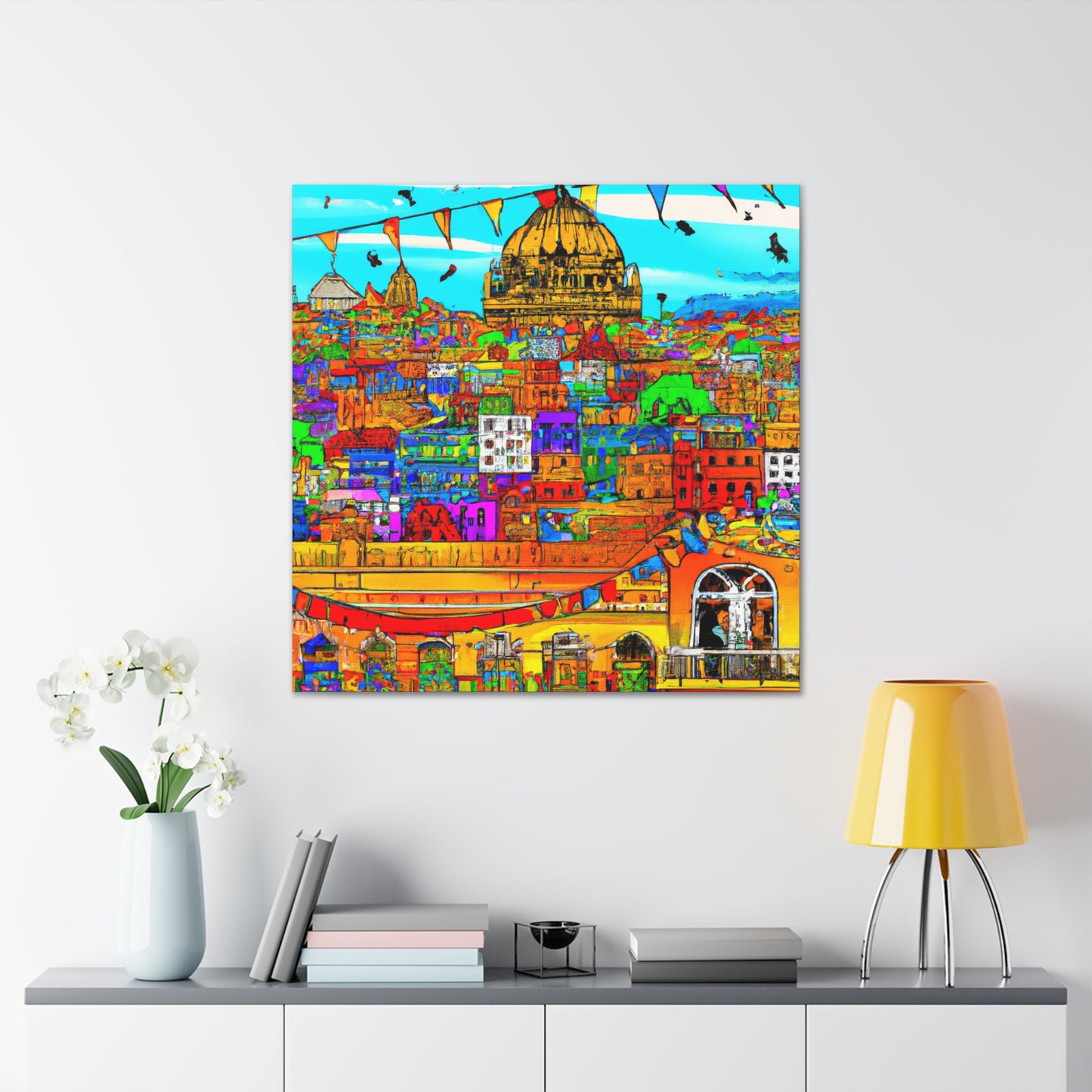 Khajuraho- Destination India - Canvas