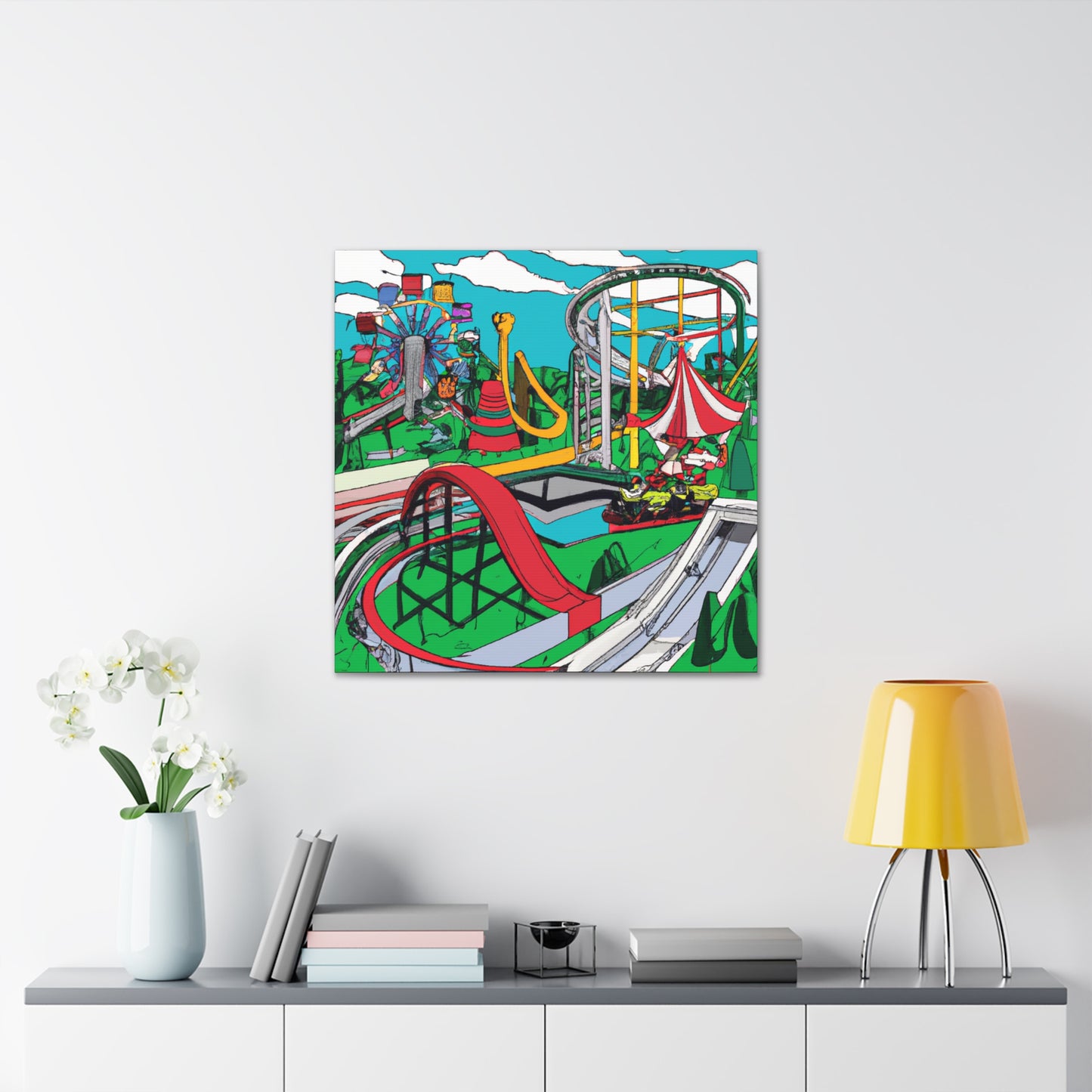 Carnivalicious- Amusement - Canvas