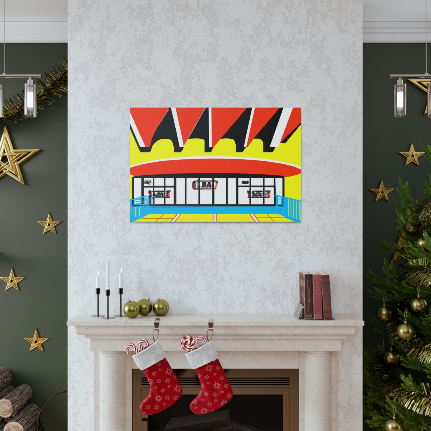 'The Wacky Wagon' - Canvas - Pop Art