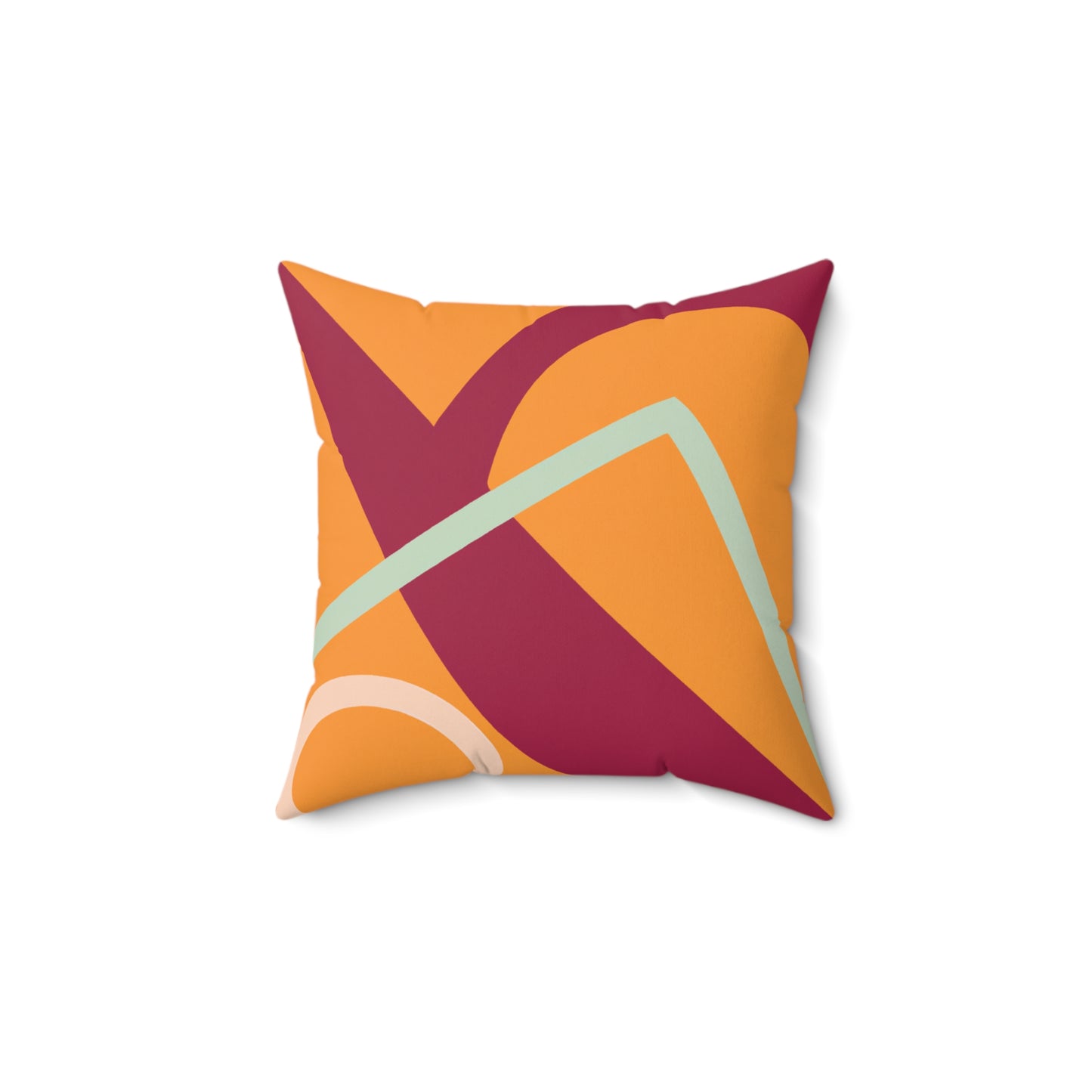 Spun Polyester Square Pillow