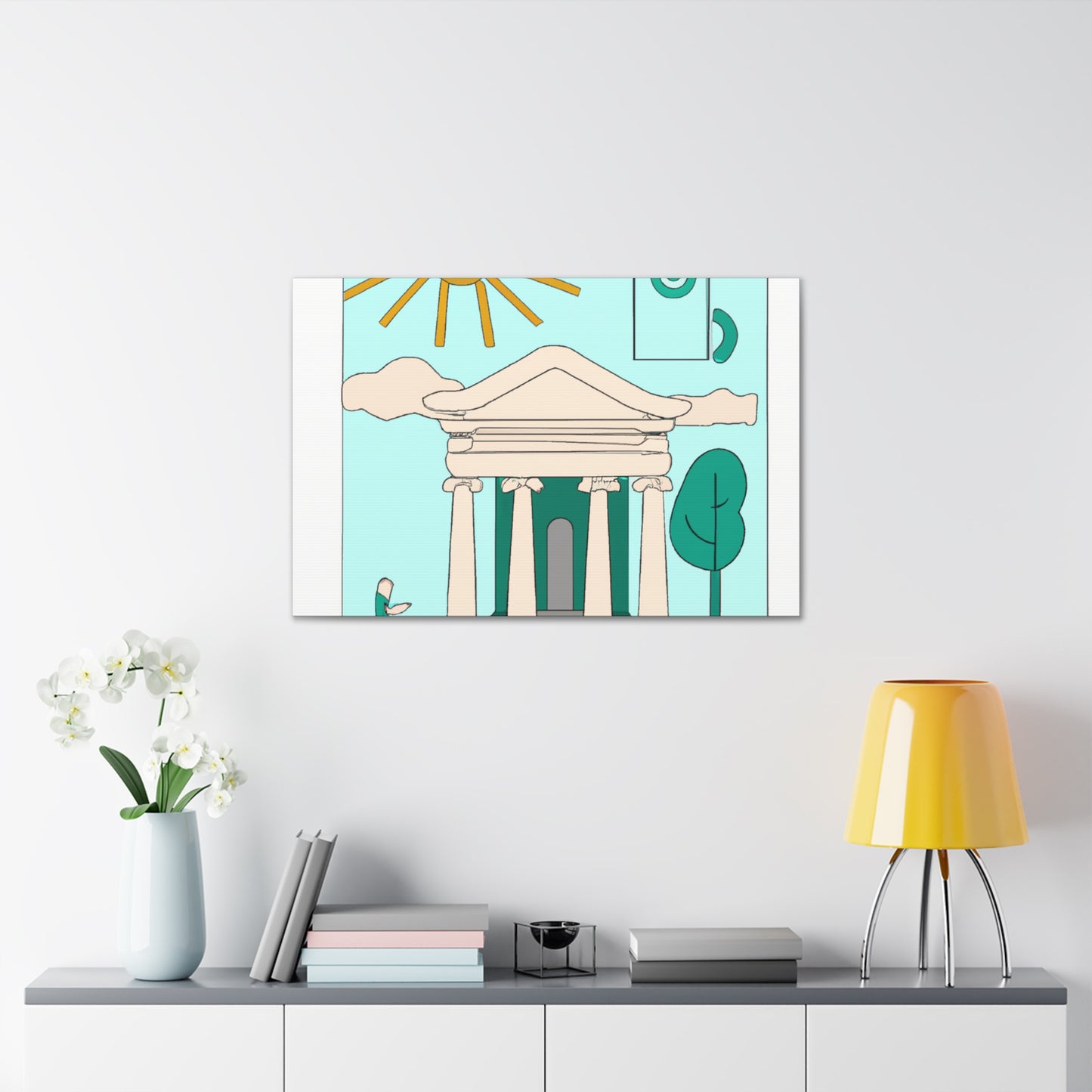 Silence Sphere - Minimalism - Canvas