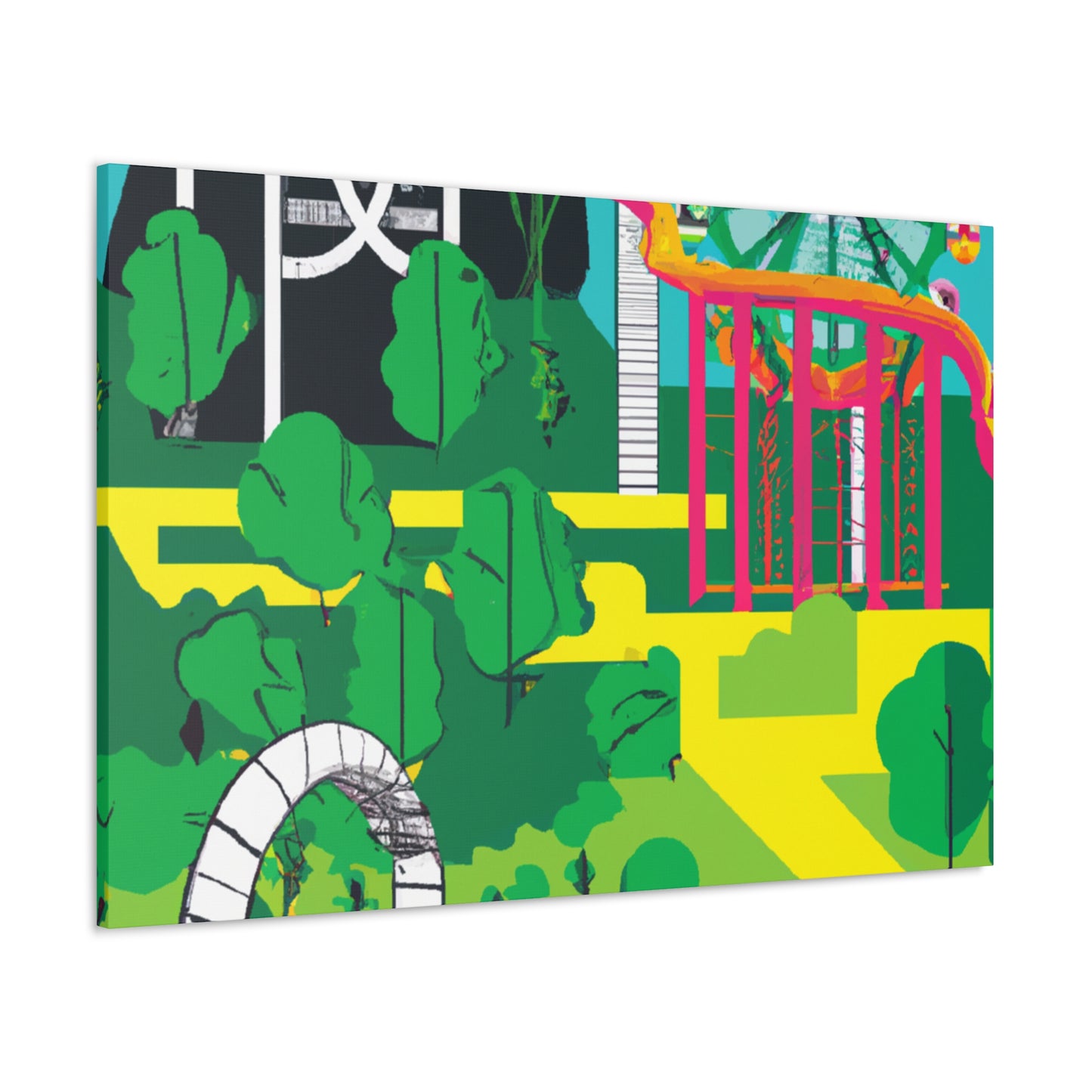 Glowgreen - Landscape - Amusement - Canvas