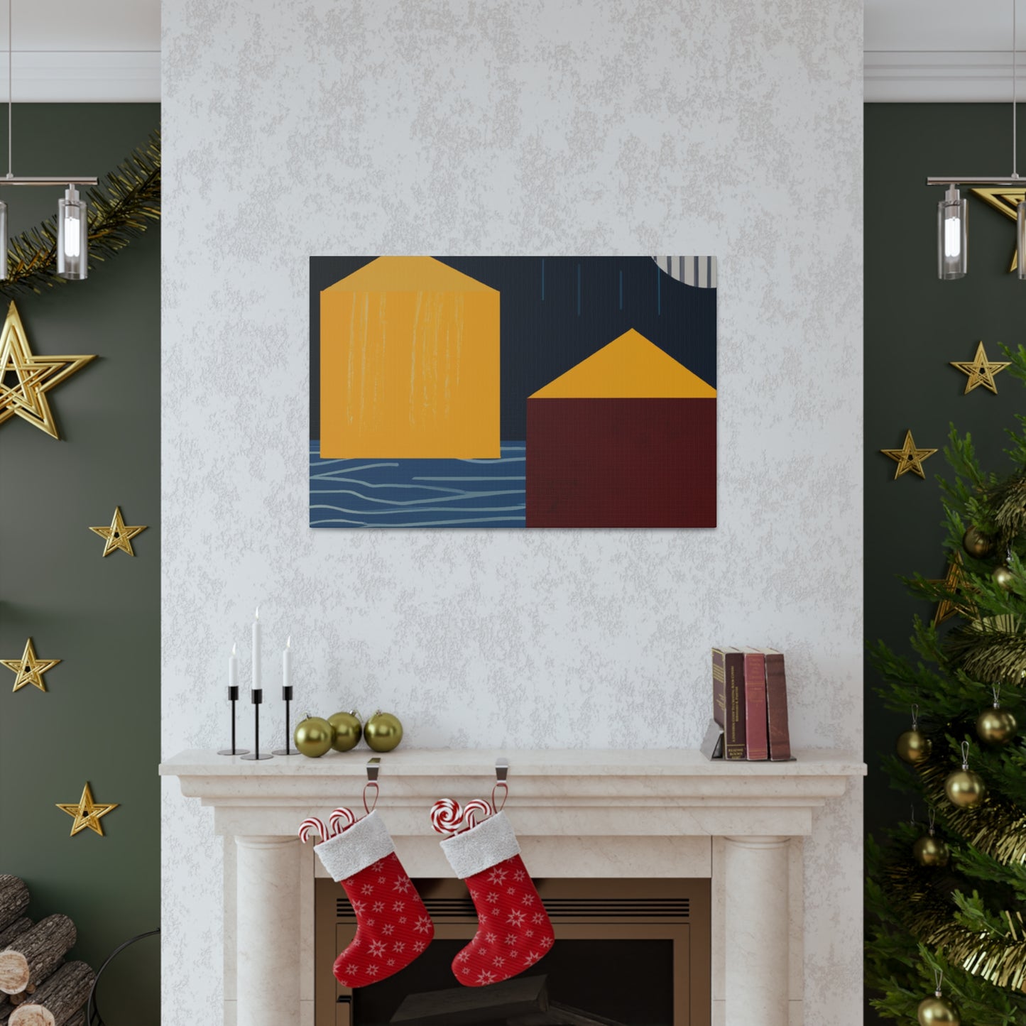 Rise Up - Midcentury Canvas