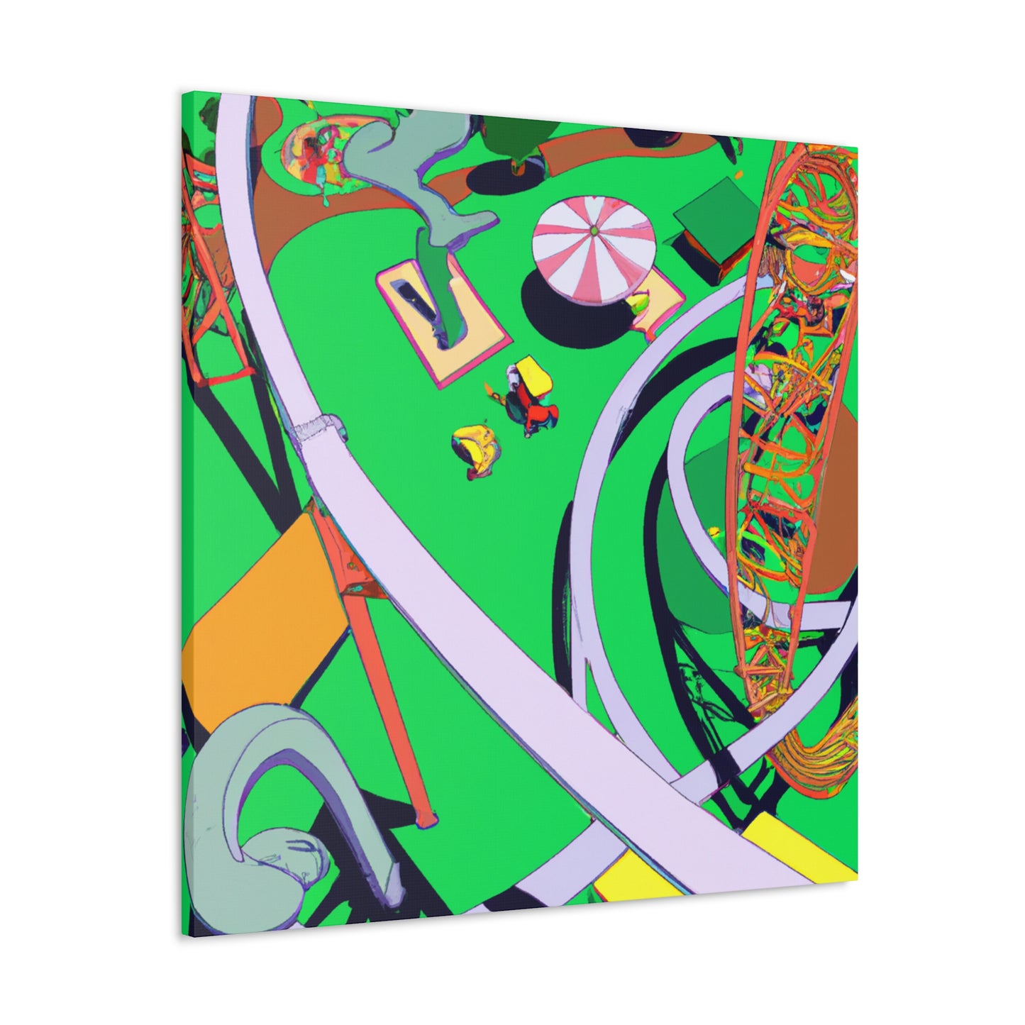 Giddyup Gulch - Amusement - Canvas