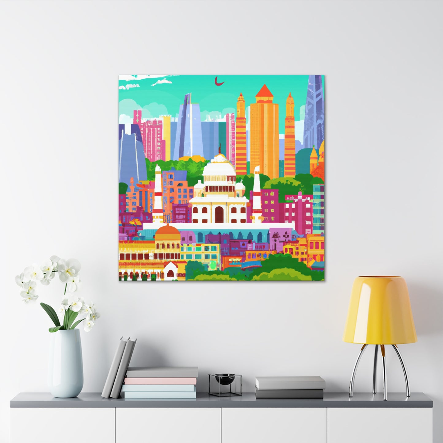 Kaleidoscope - Destination India - Canvas