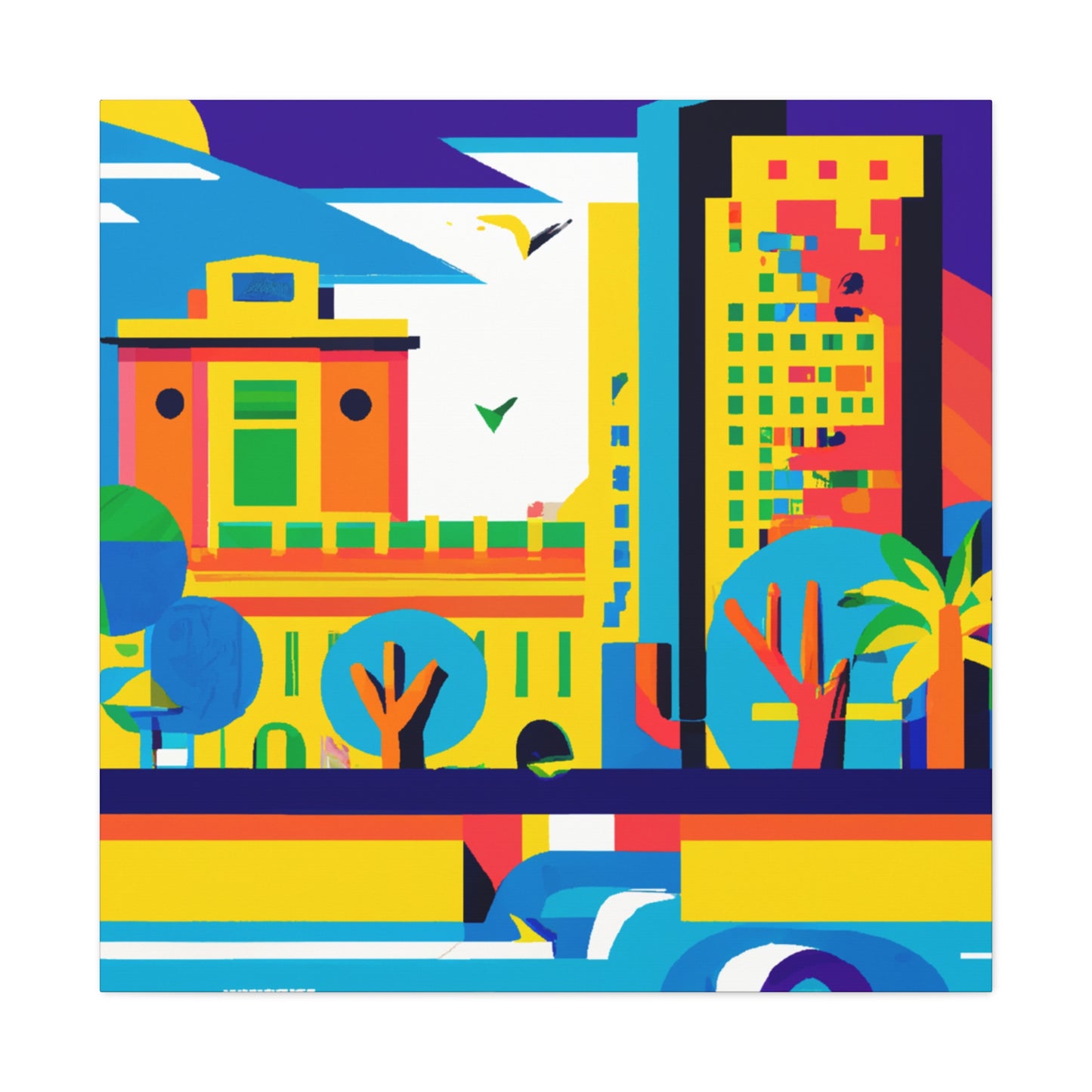 Tikalicia - South America - Canvas