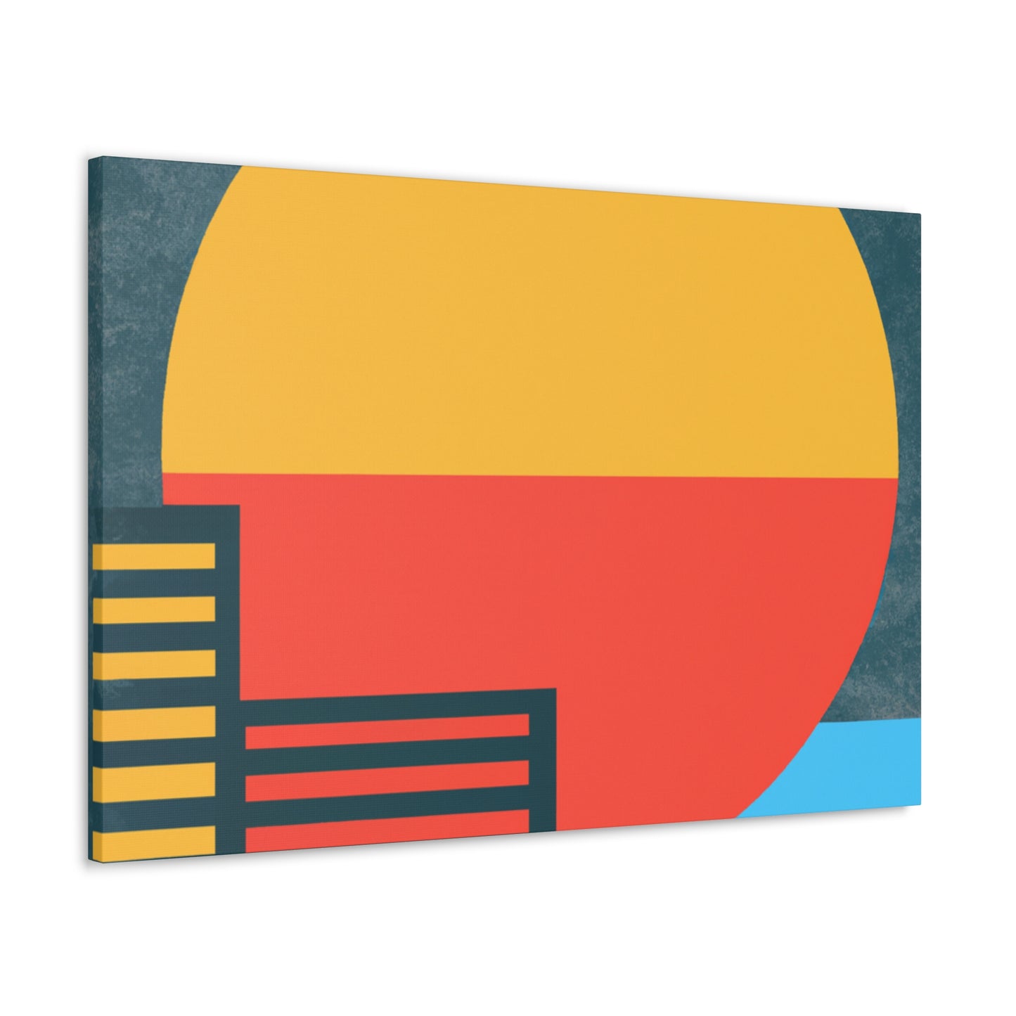 Sun Down- Midcentury Canvas