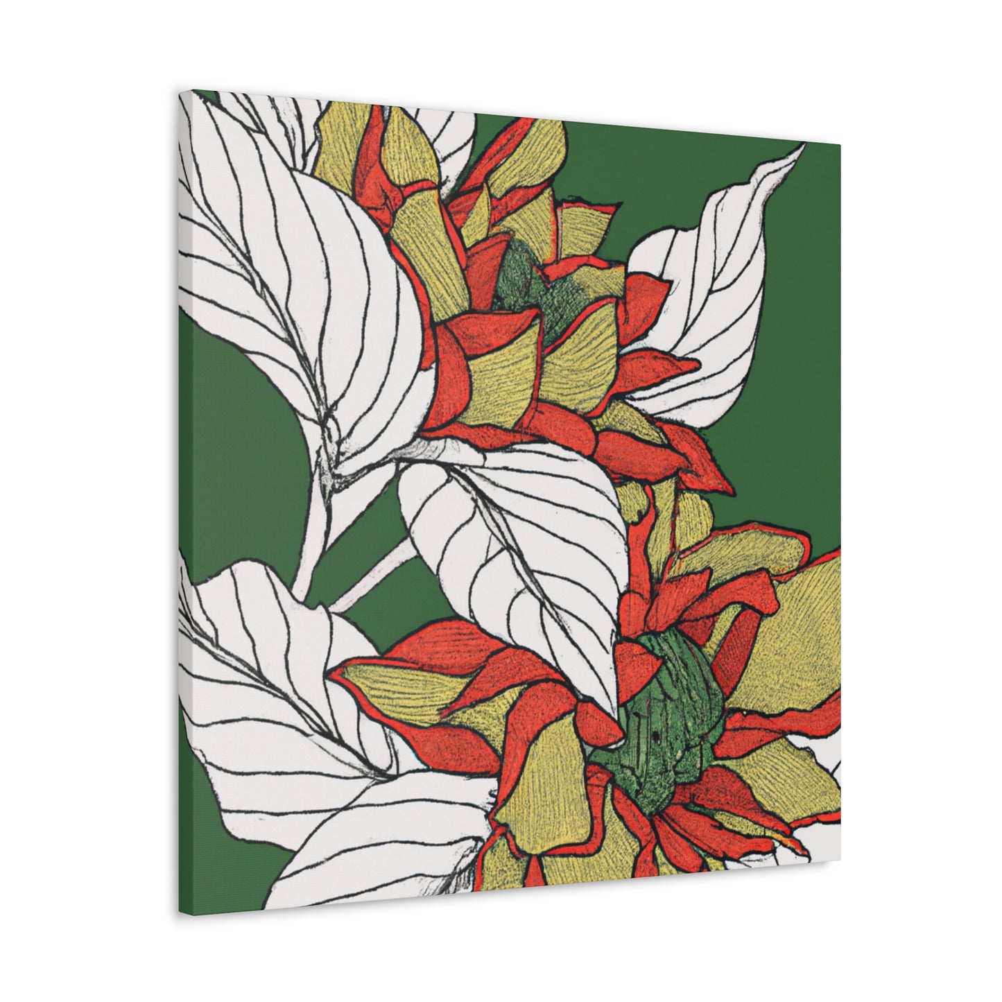 Blanche- Floral - Canvas