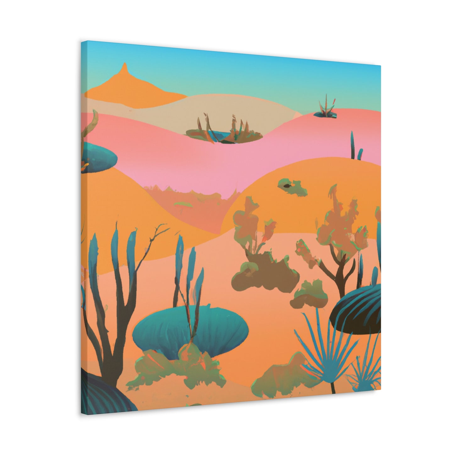 Sandstorm Landscape - Canvas