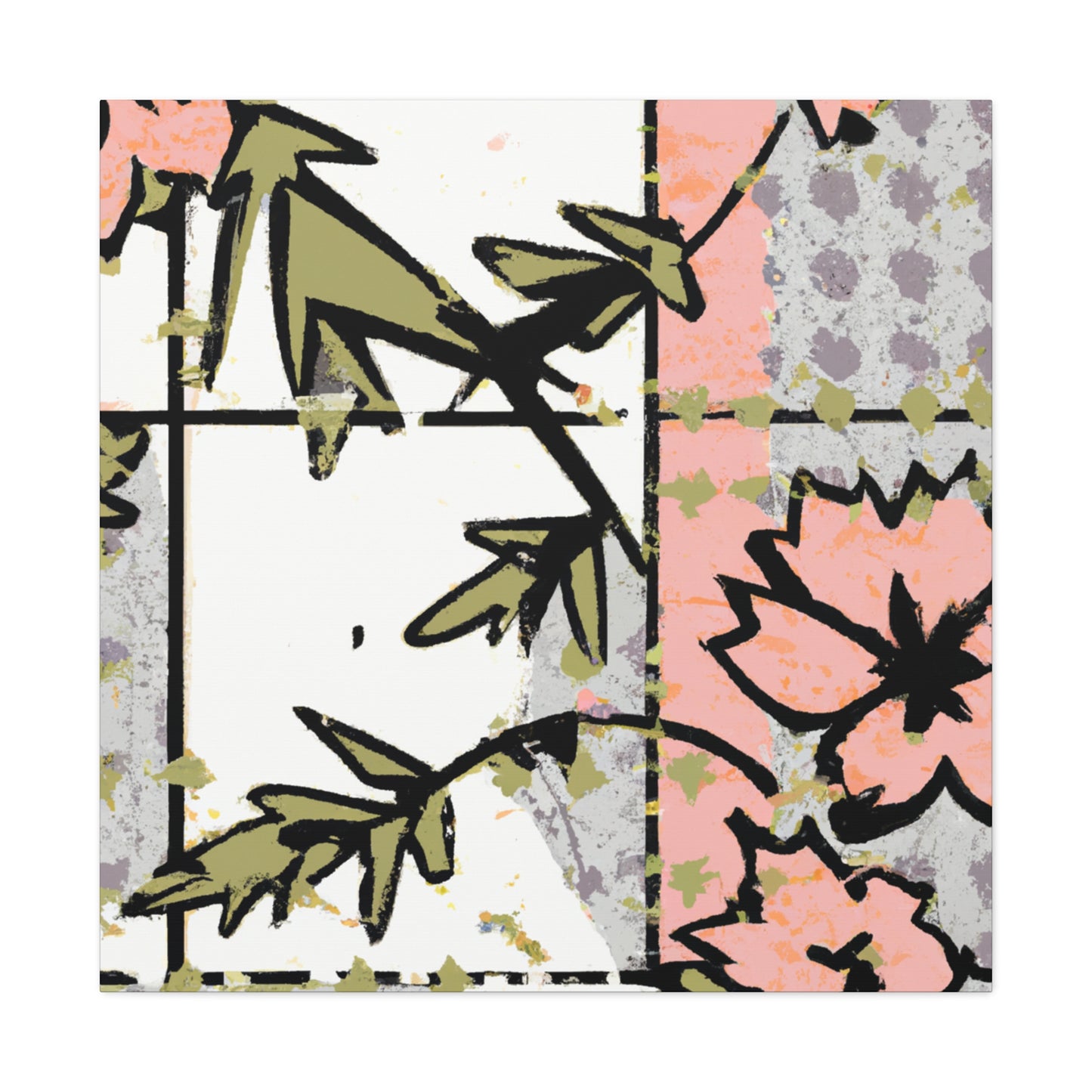 Primrose - Floral - Canvas