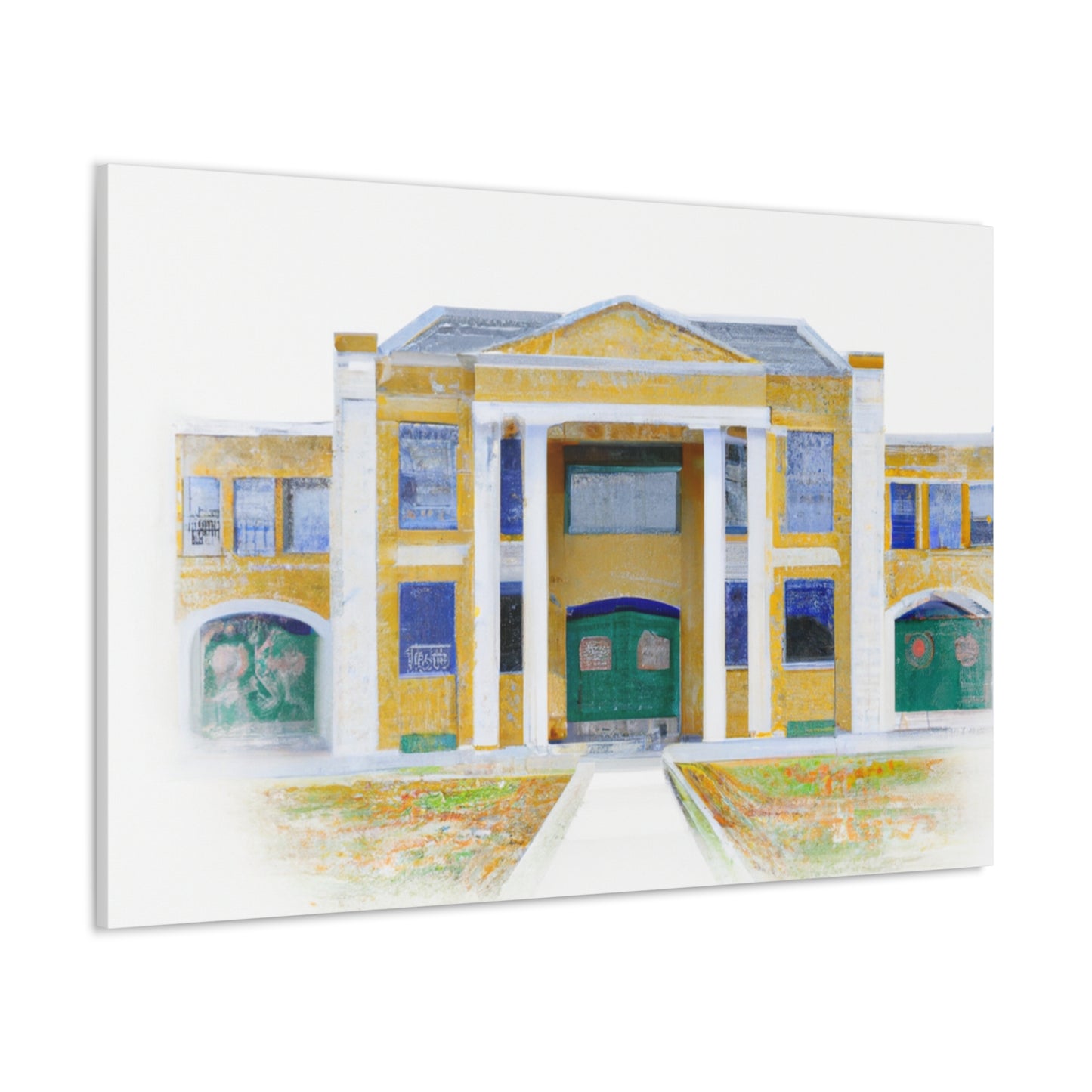 Thea Van Dyck. - Architectural Canvas