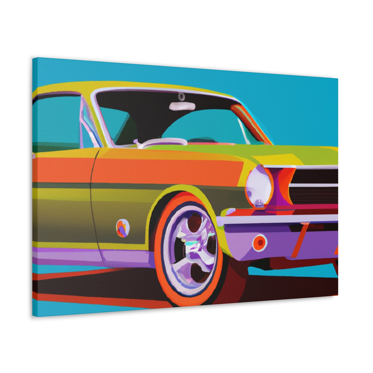 Streetsweeper - Automobile - Canvas