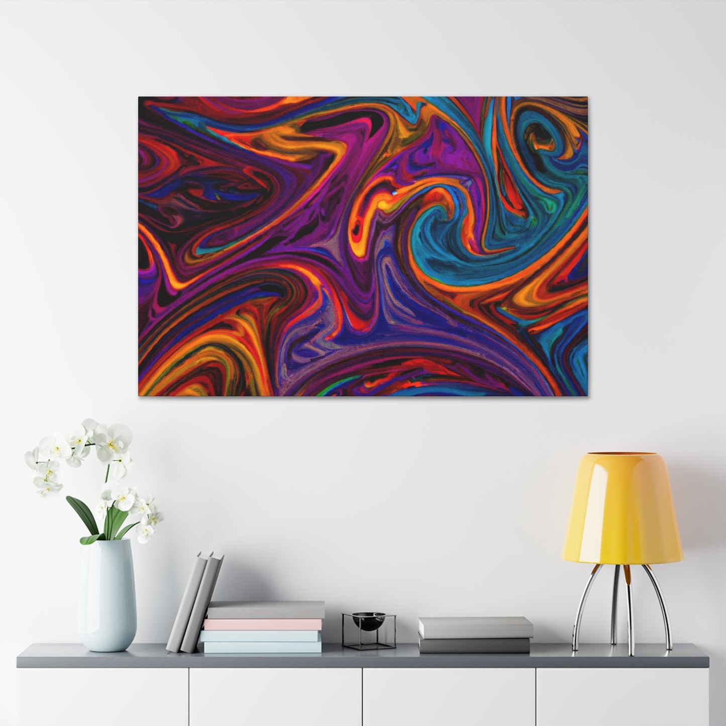 Dark Mystery - Canvas - Abstractt