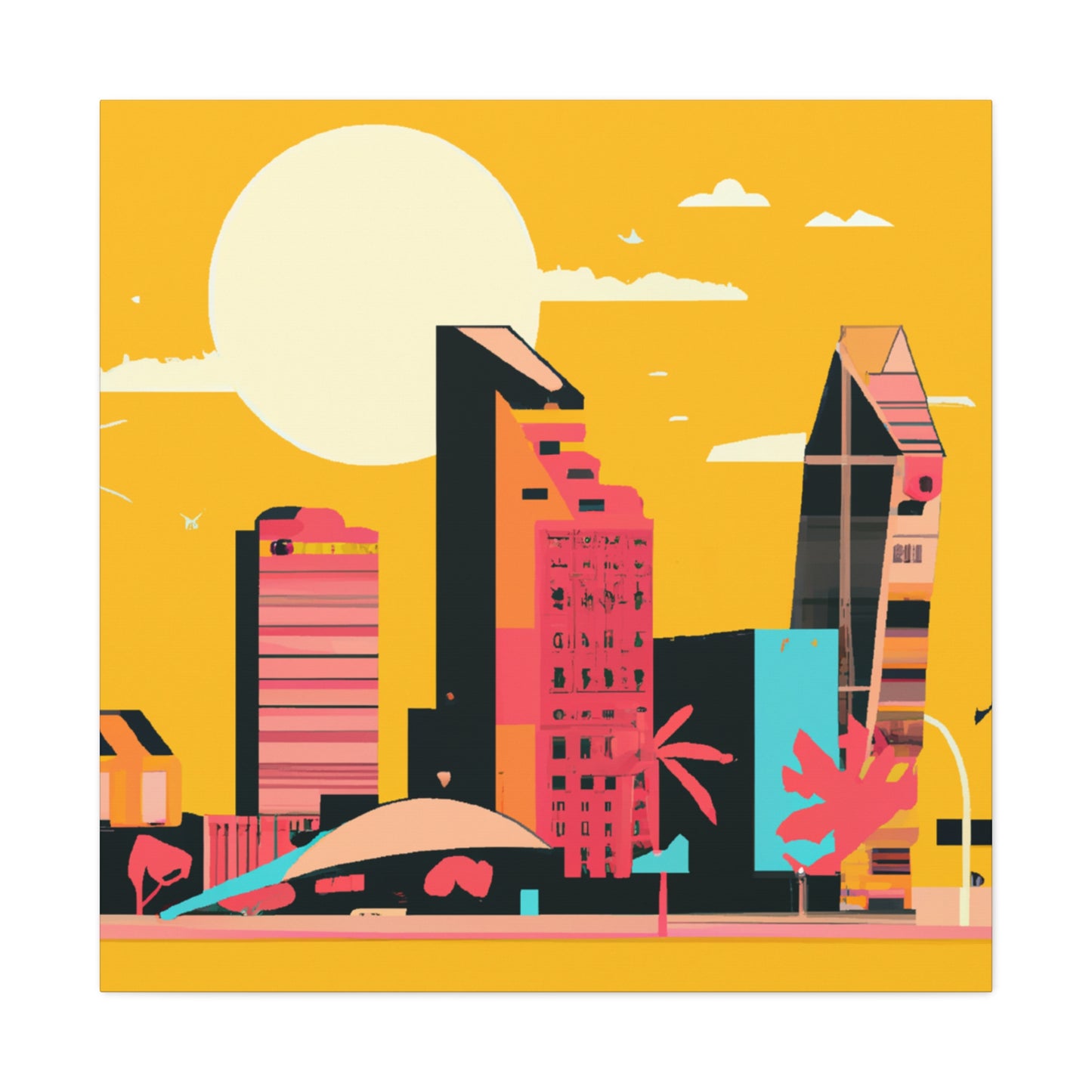 Luna Canoa - South America - Canvas