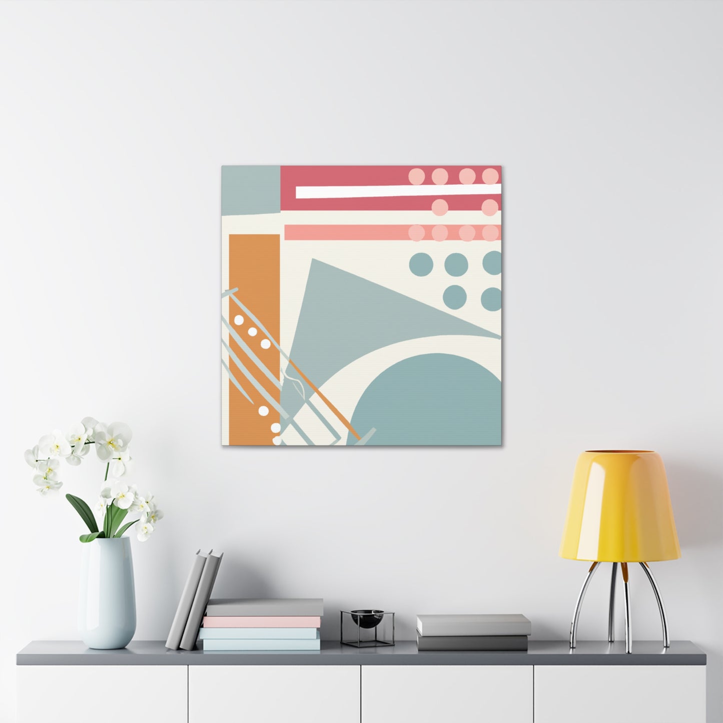 Curvaceous Joy- Midcentury - Canvas