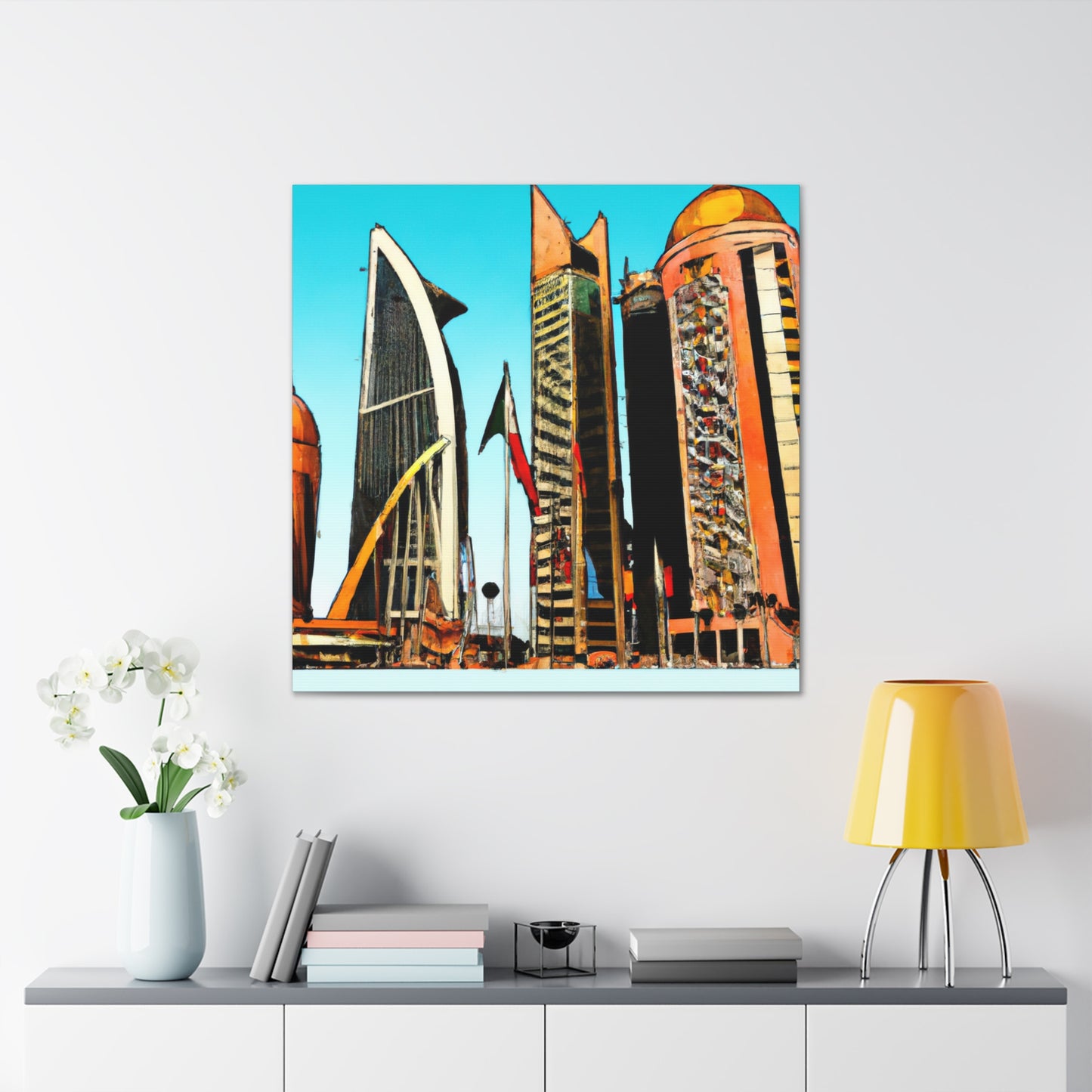 Desert Oasis - Destination Arab Emerates - Canvas