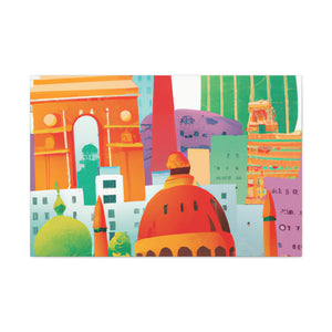 Taj Mahal - Destination India - Canvas