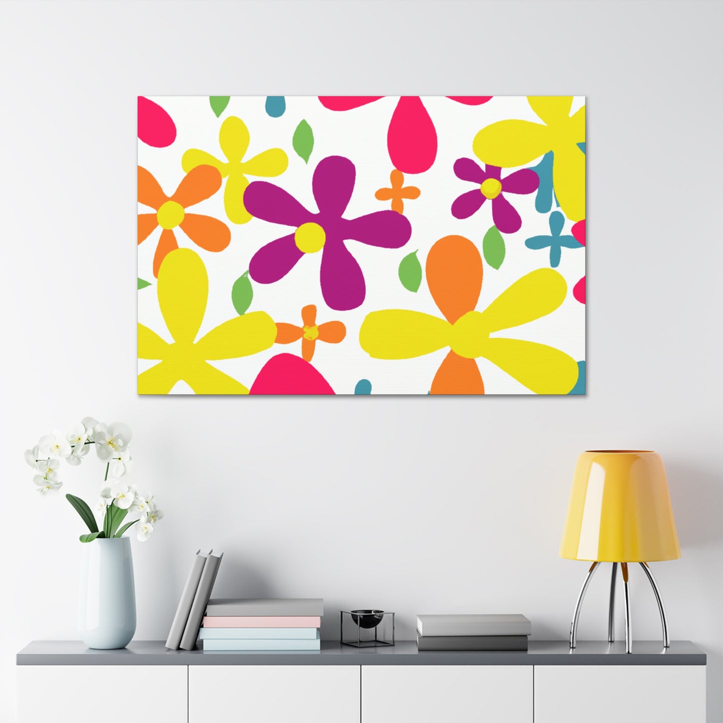 Blossomful - Floral - Canvas