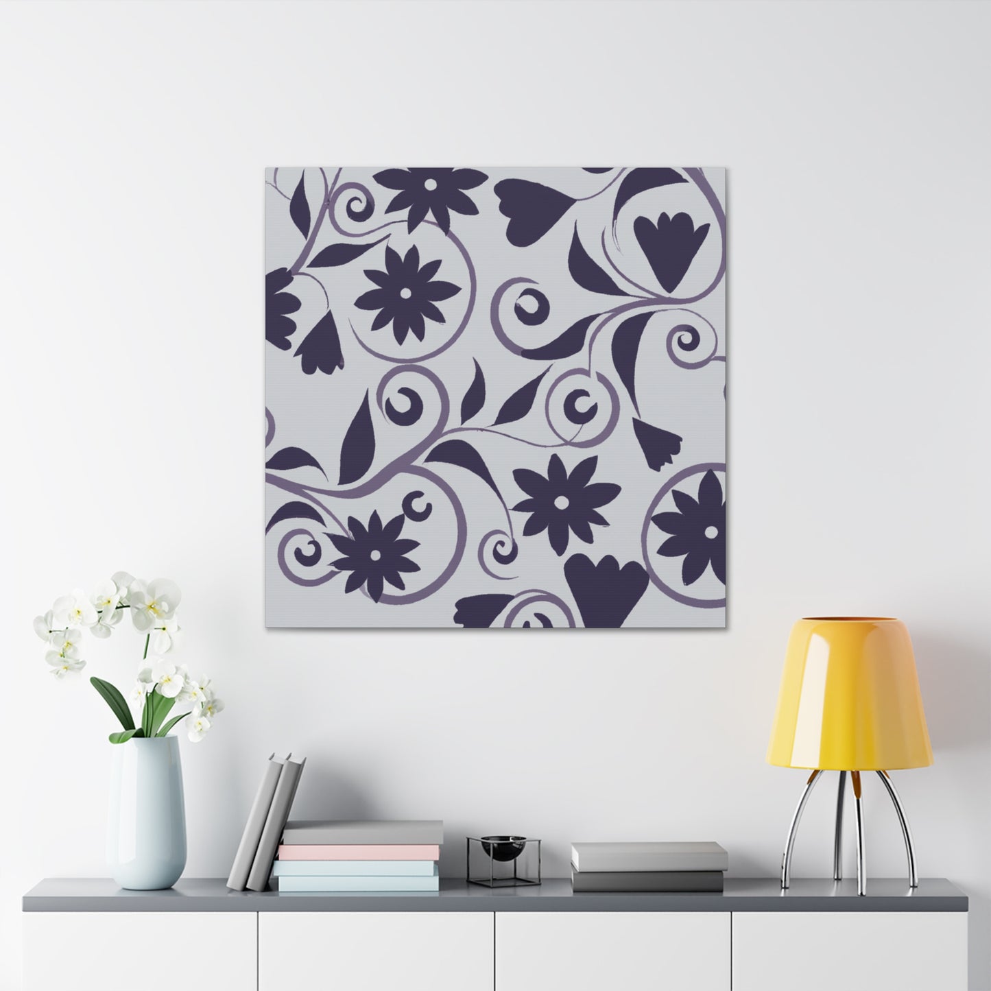 Roselle - Floral - Canvas