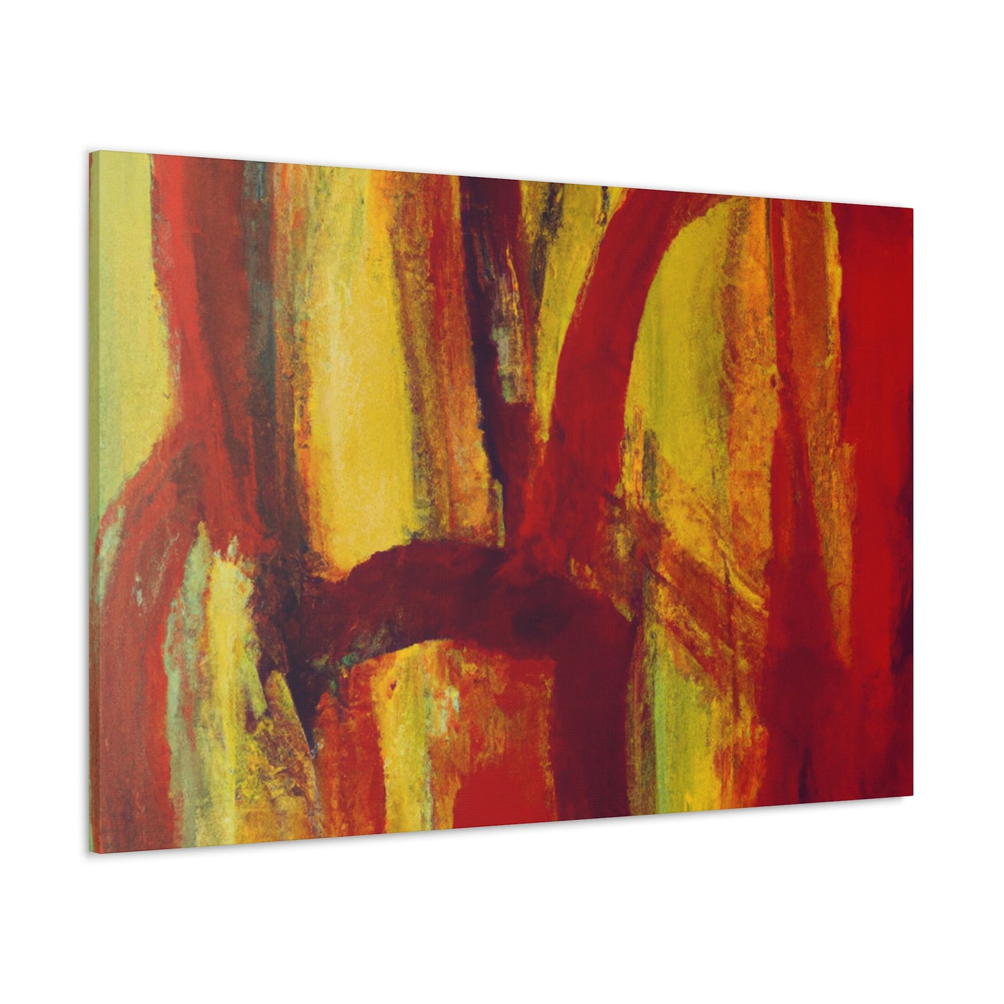 Fire Field - Abstract Canvas