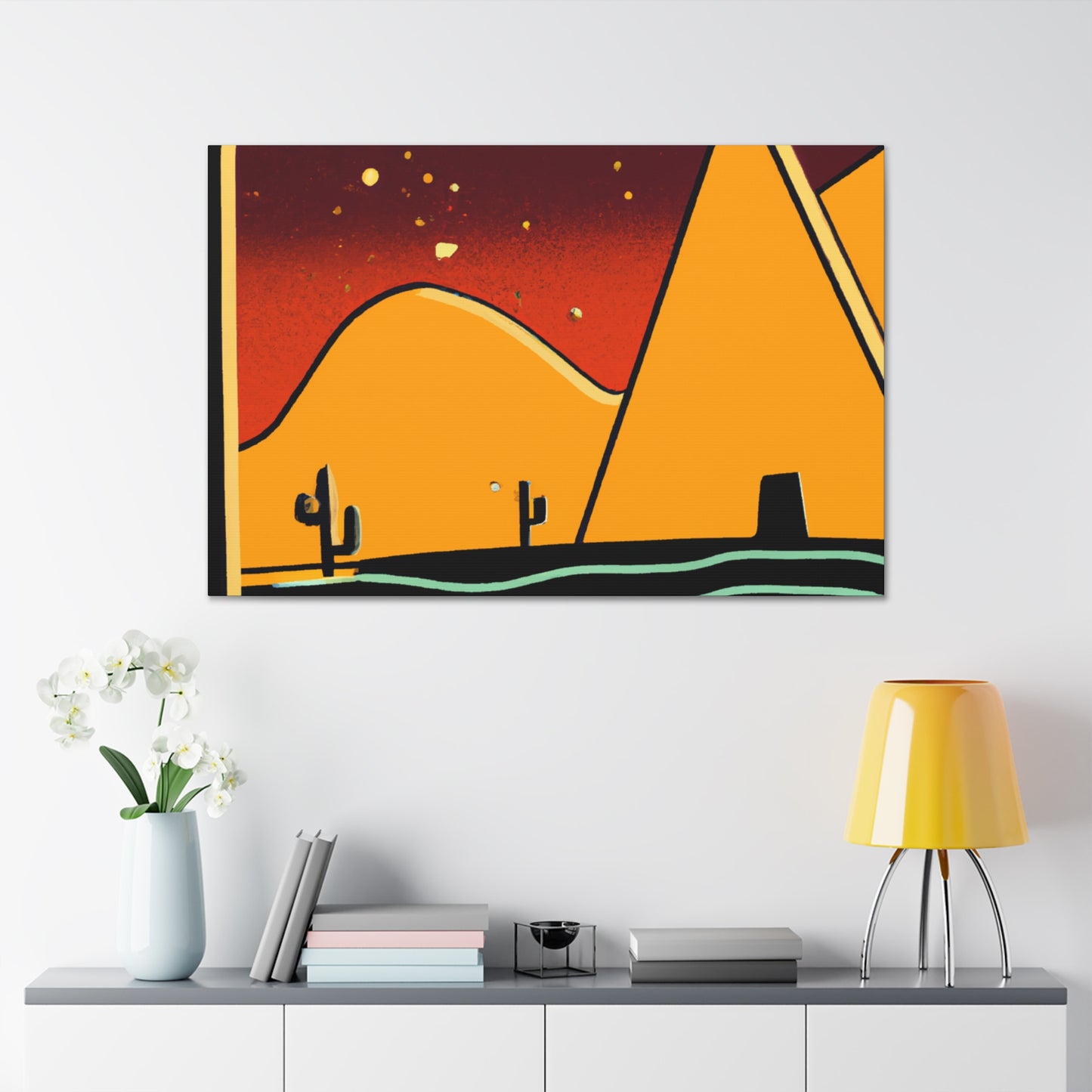 Fantastic Forest - Midcentury - Canvas