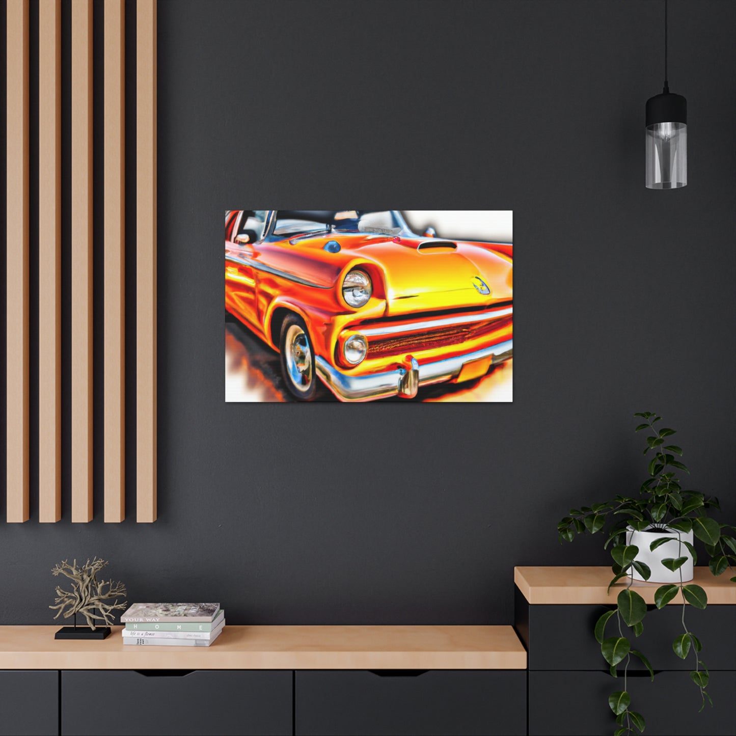 Tidal Wash - Automobile Canvas