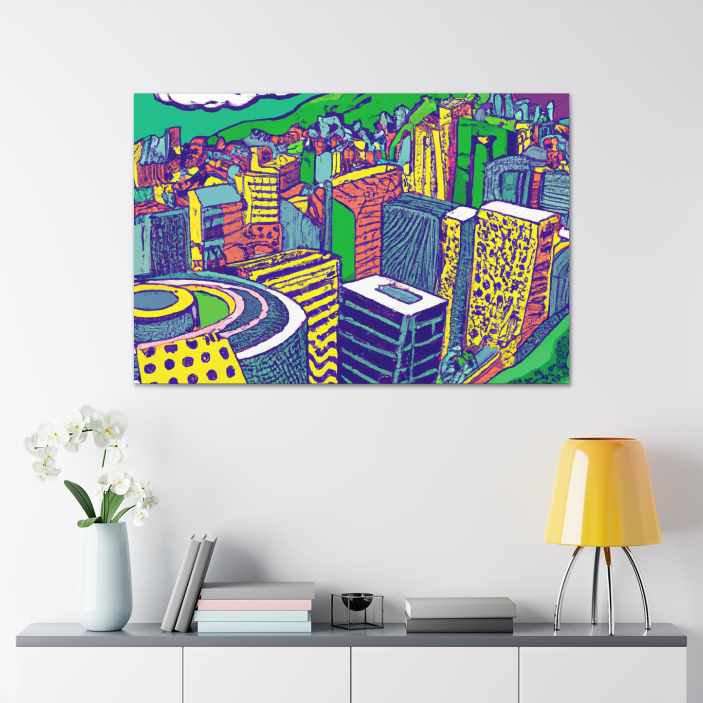 Caterpillar Festival - South America - Canvas