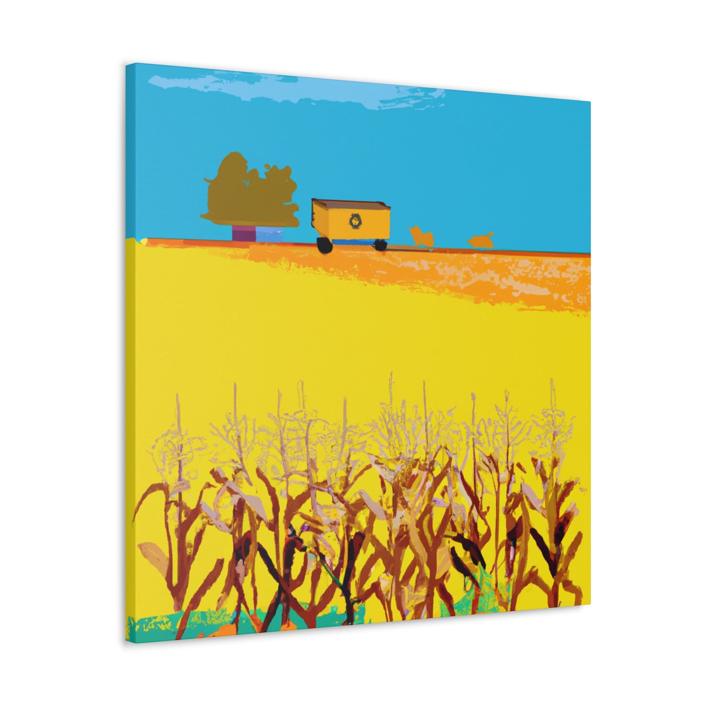 Wheat Fields - Farm - Canvas