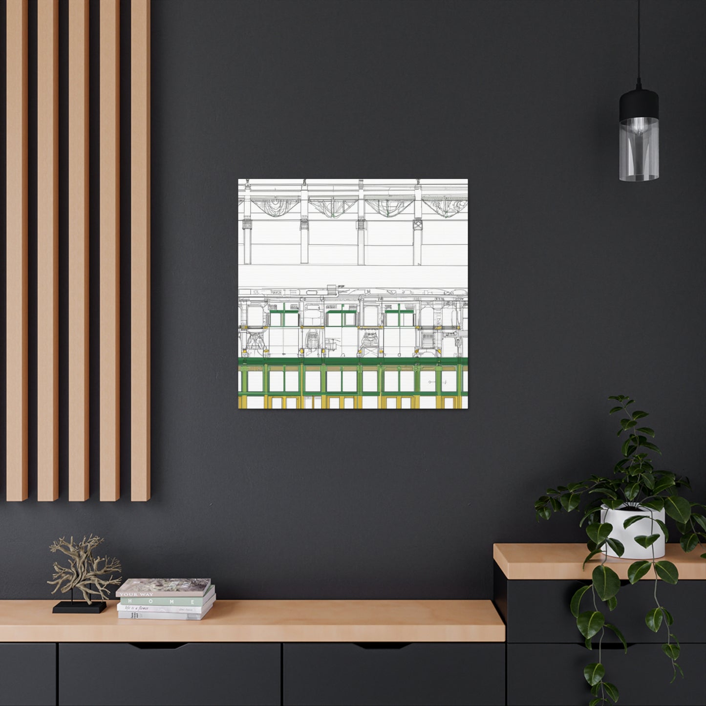 Matilda de Monrovia - Canvas - Architectural