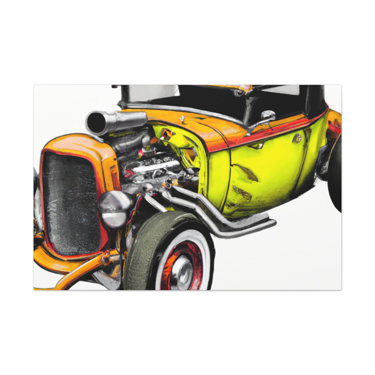 The Gremlin- Automobile - Canvas