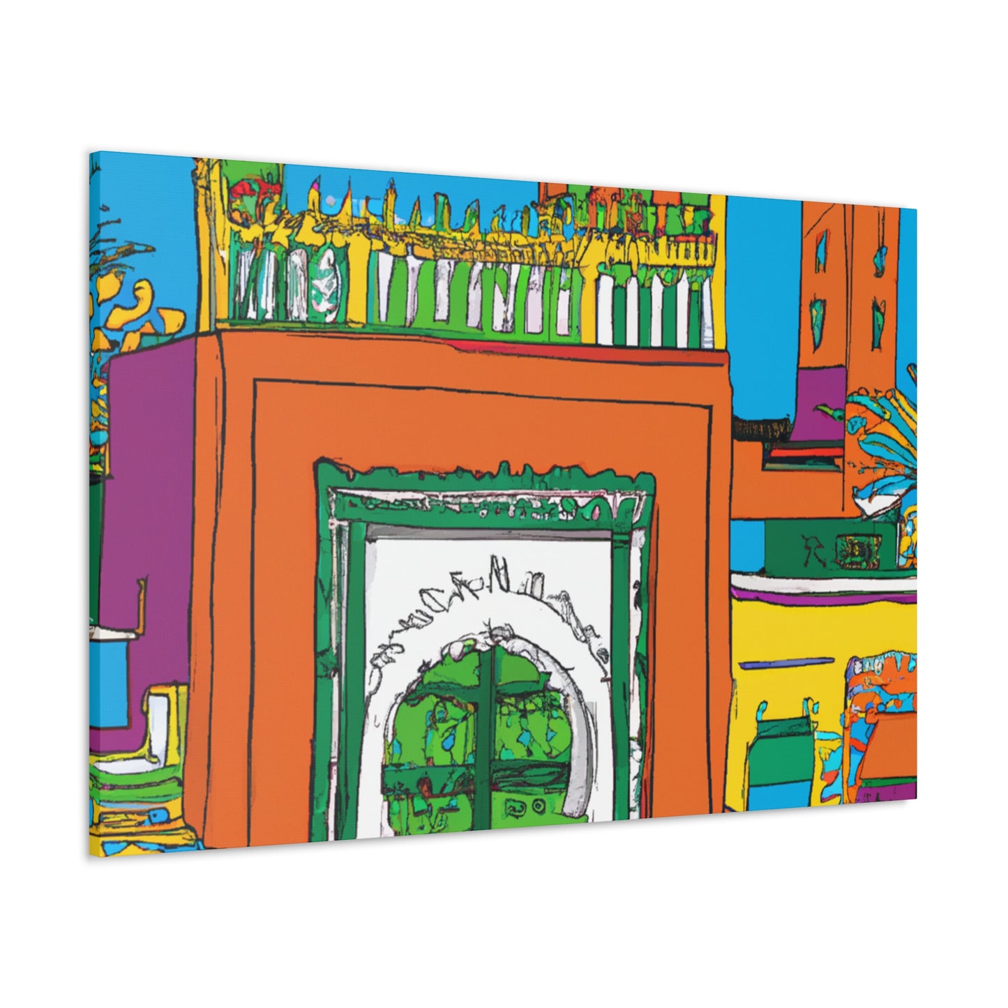 Mona Bessai - Morraco - Canvas