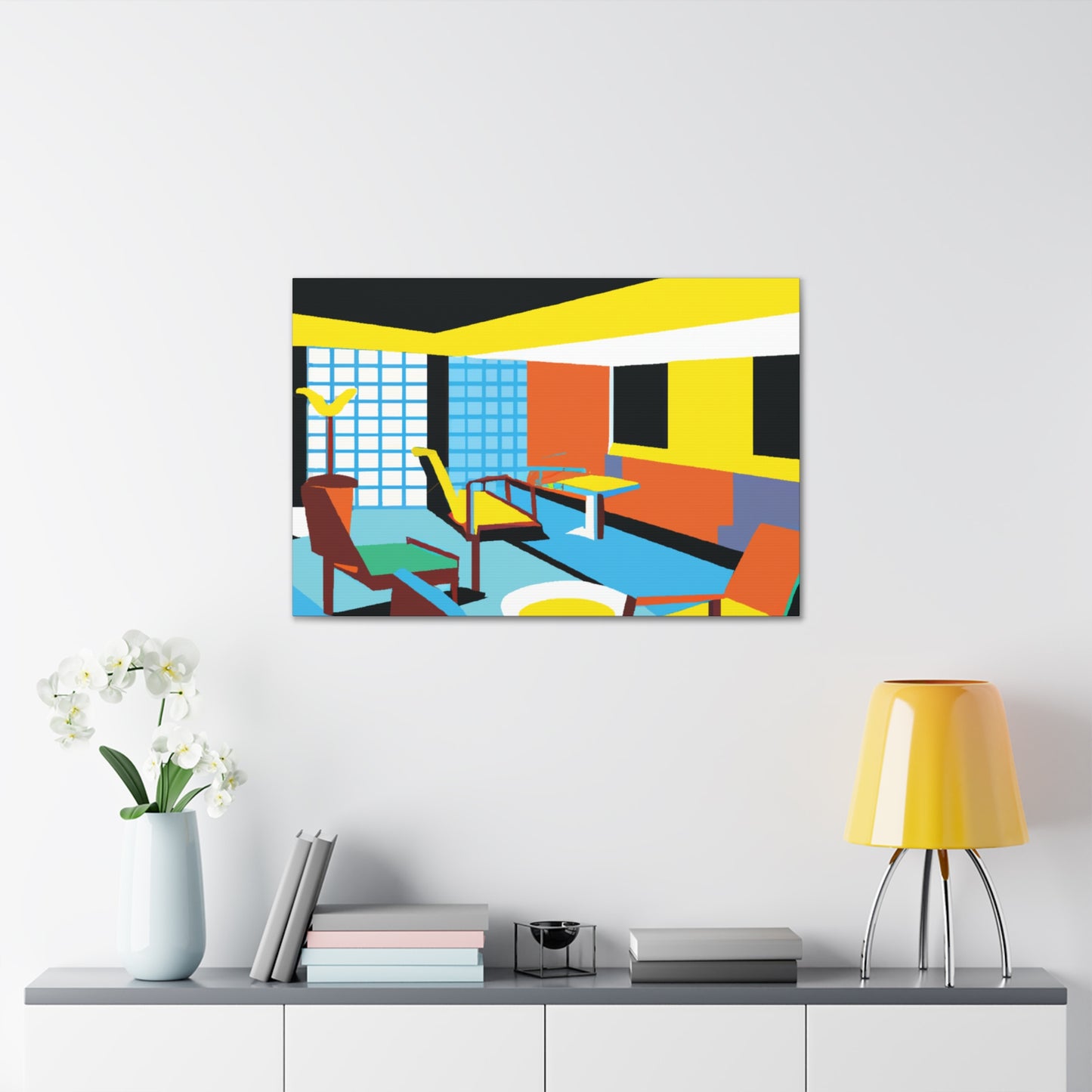 Zen Journey - Midcentury - Canvas