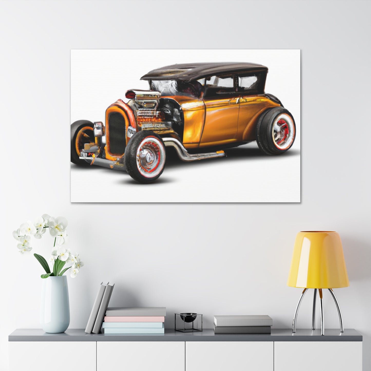 Hot Rod Flash - Automobile - Canvas