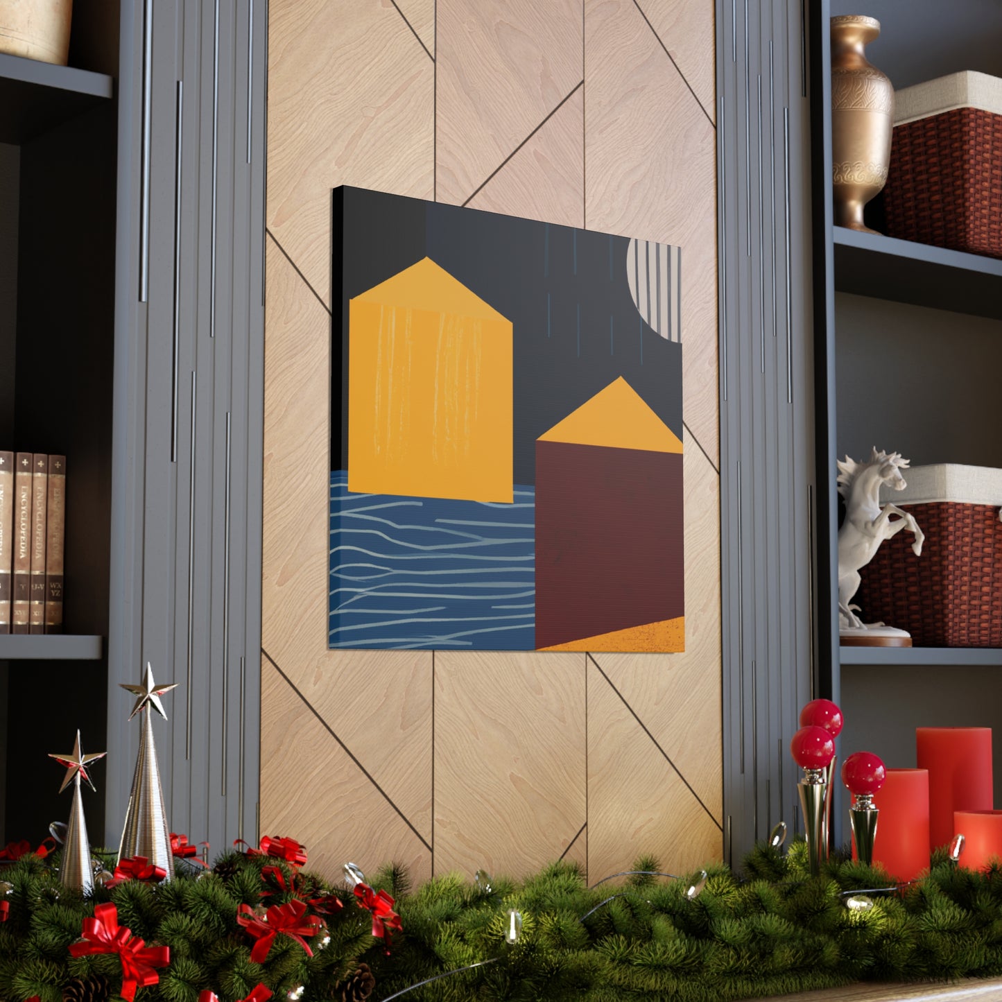 Rise Up - Midcentury Canvas