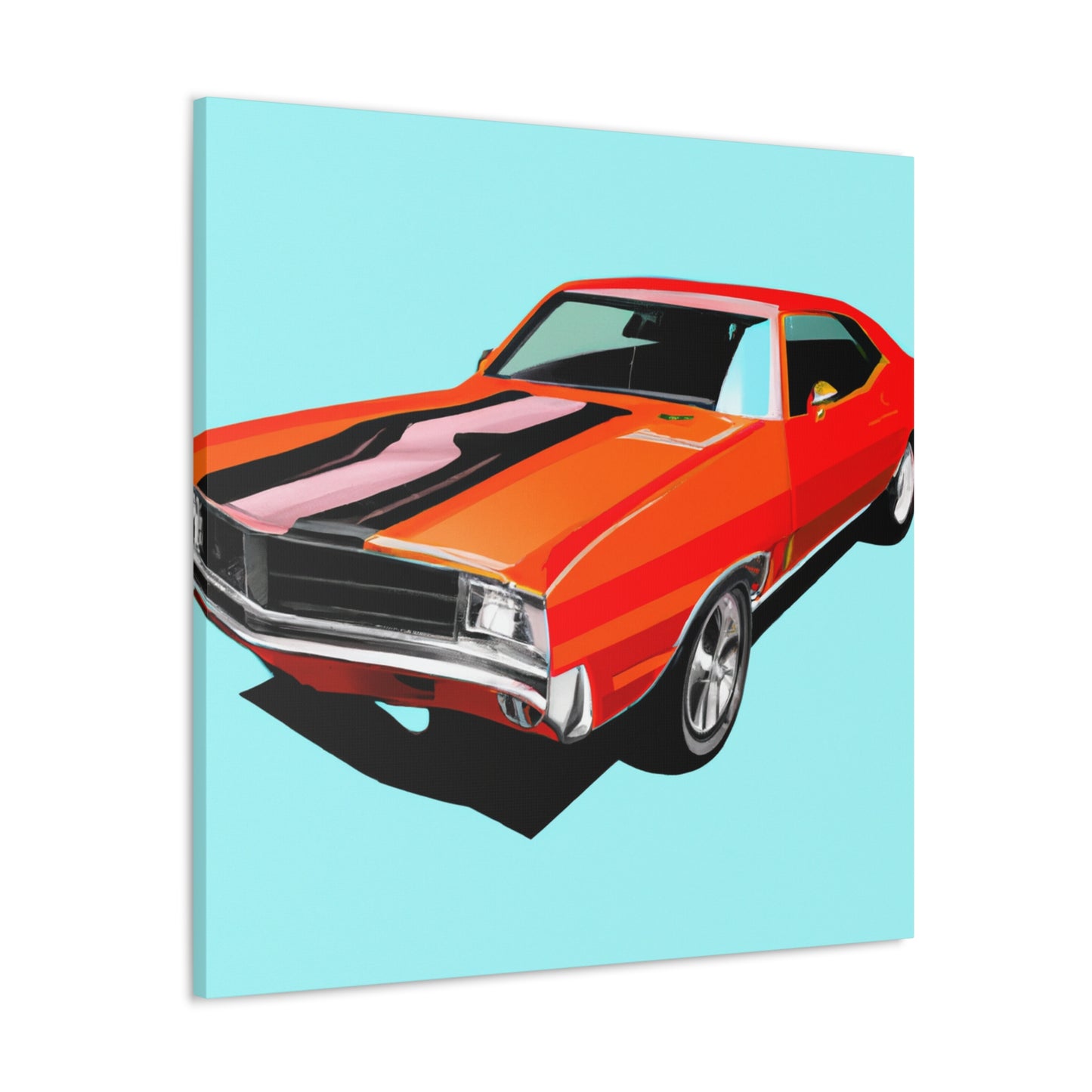Hot Rod Henry - Automobile. - Canvas