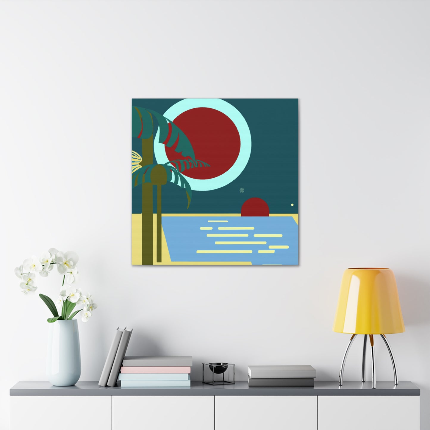 Fruitful Flickertail - Midcentury Canvas