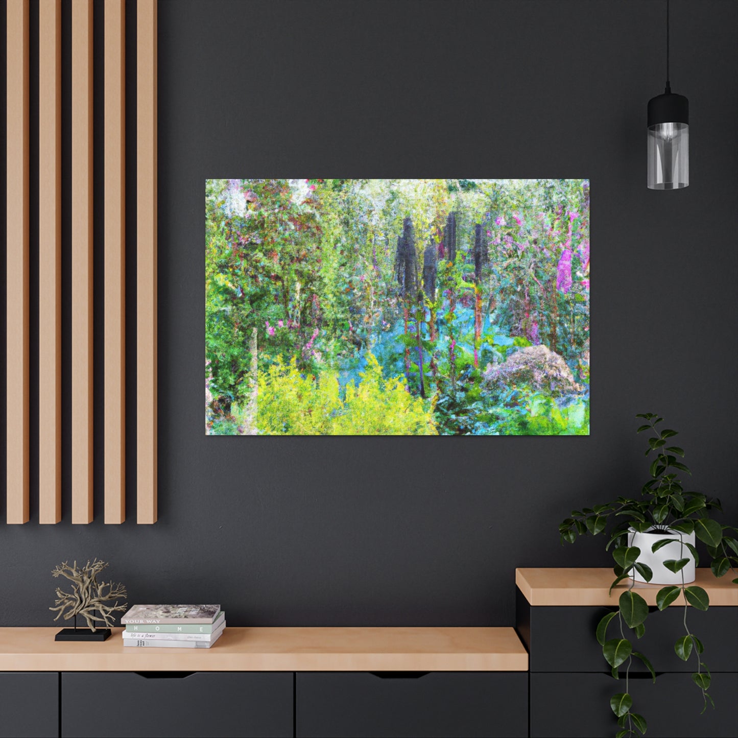 Garden Tapestry - Floral Canvas