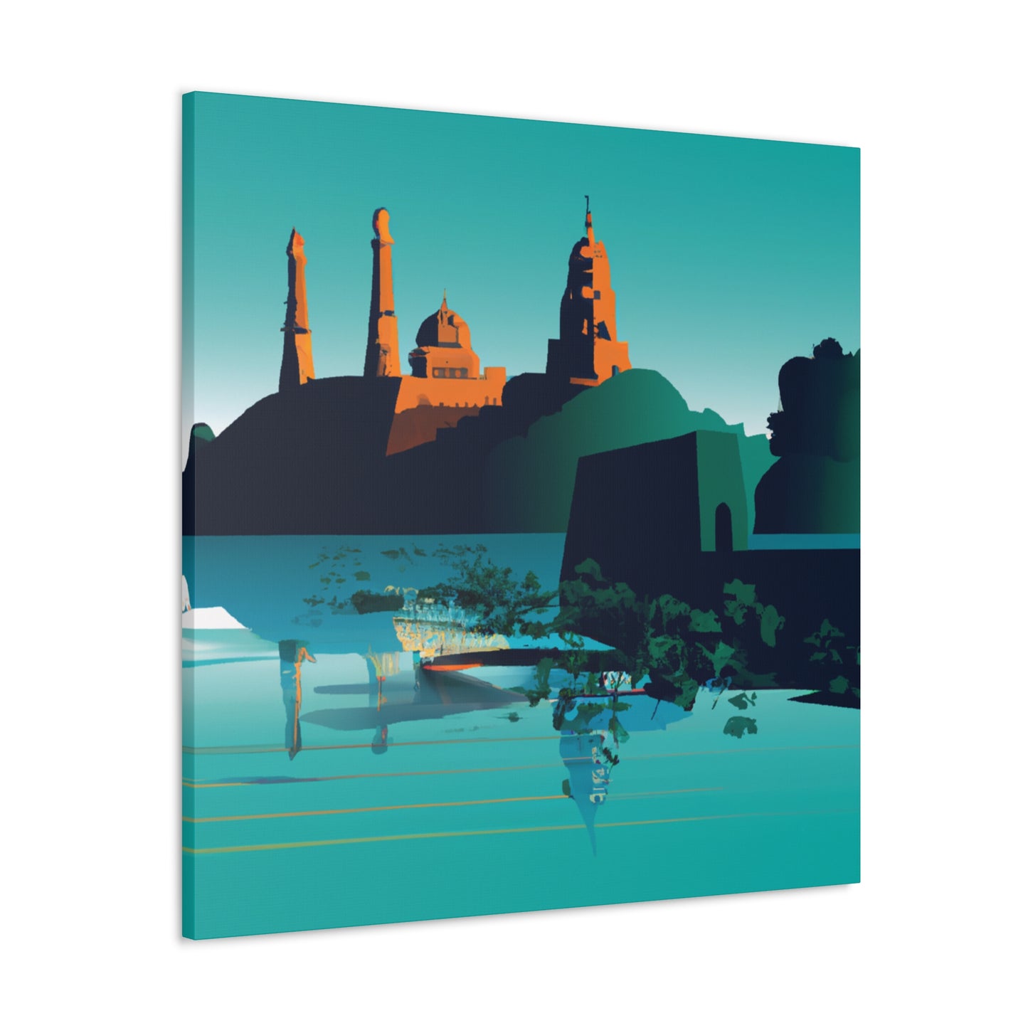 Ganges Glory - Destination India - Canvas