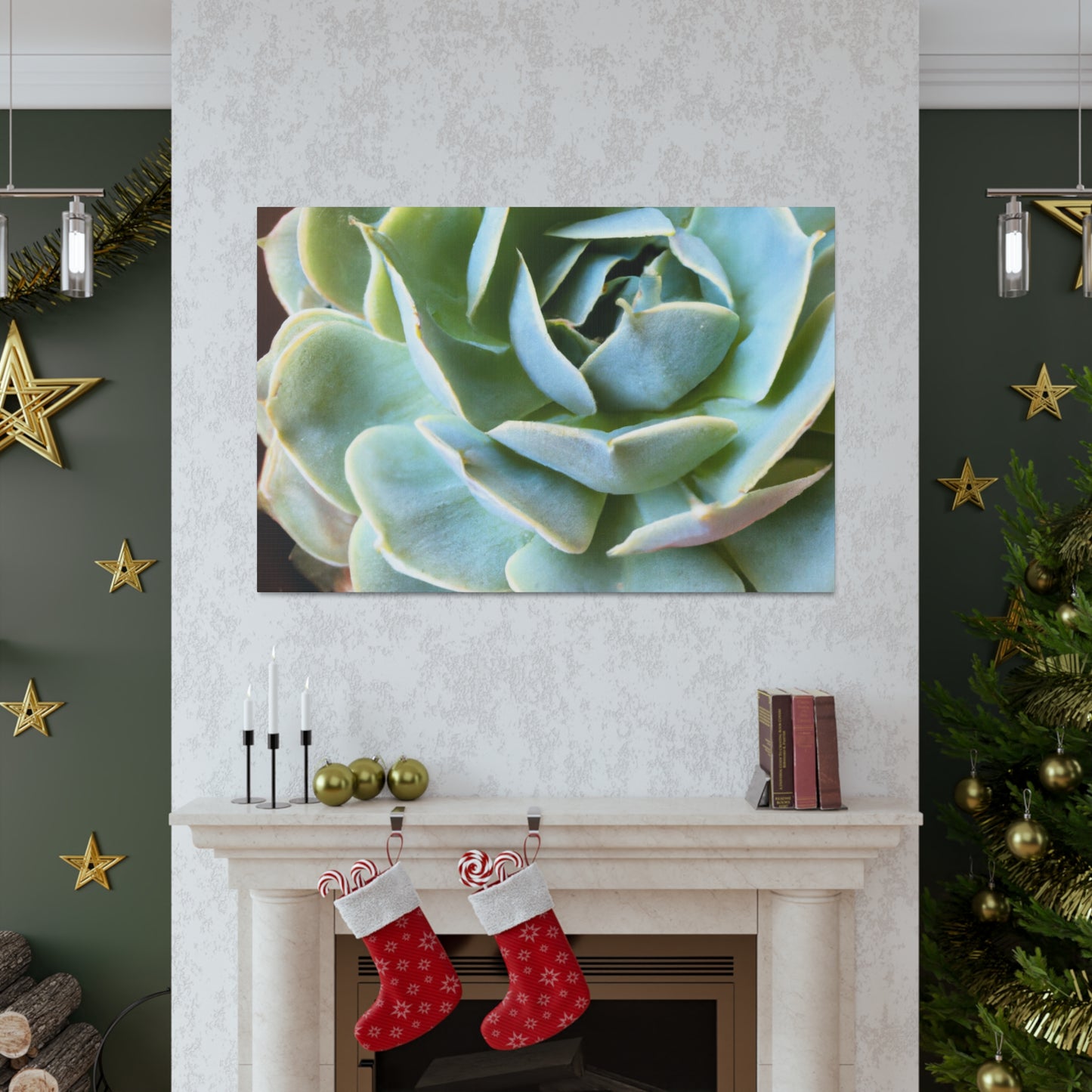 "Blooming Garden" - Canvas - Succulent