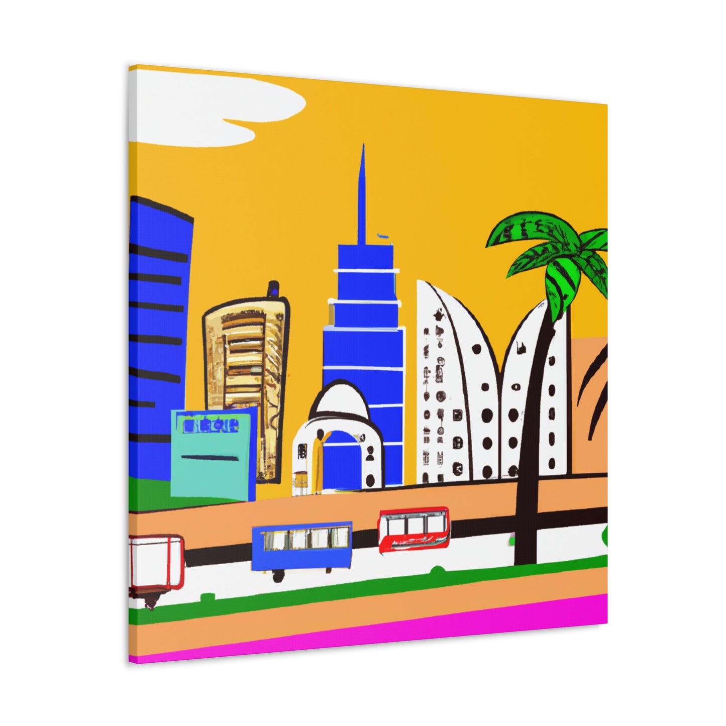 Fauziya - Middle East - Canvas