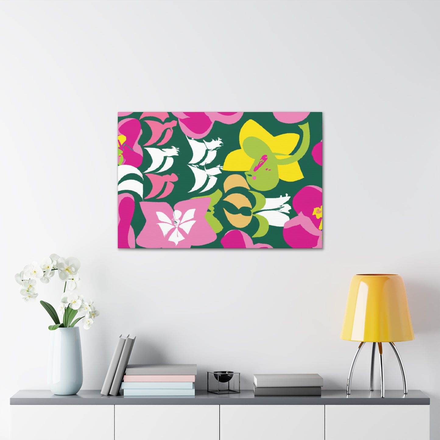 Blossomglimmer - Floral - Canvas