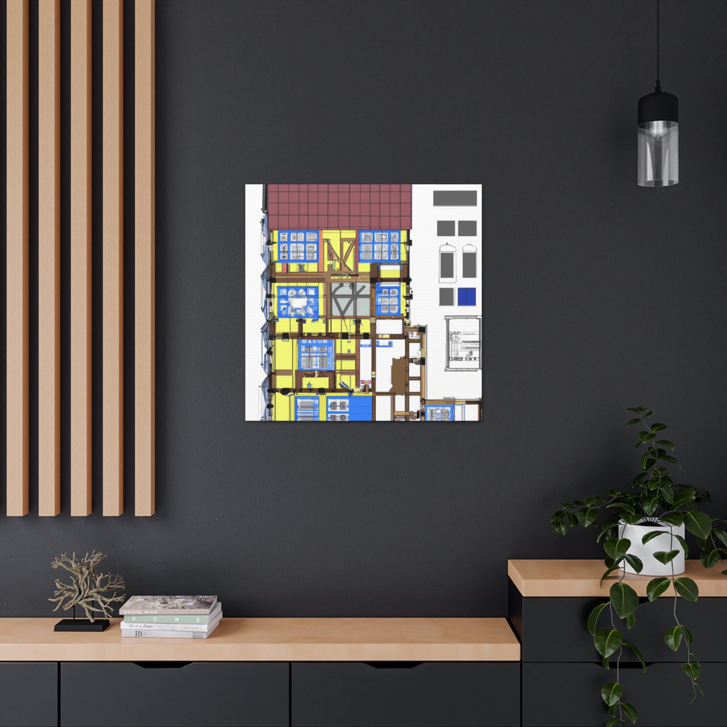 Albinoetta d'Asti - Canvas - Architectural