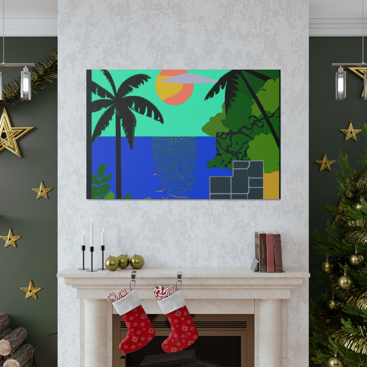 Prickleback- Midcentury Canvas