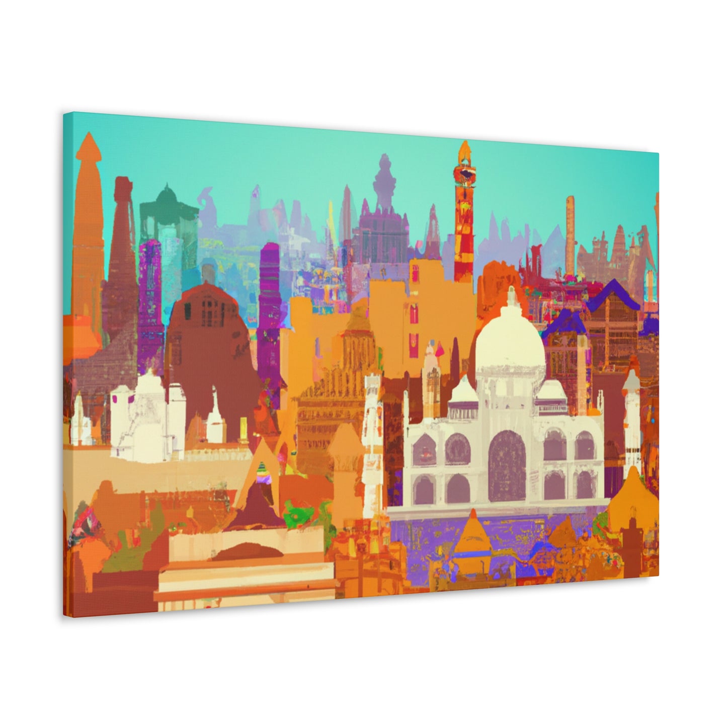 Namaste- Destination India - Canvas