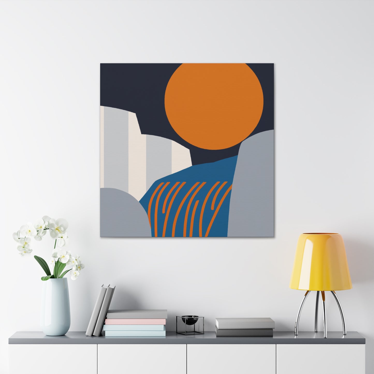 "Bold Formalism - Midcentury" - Canvas