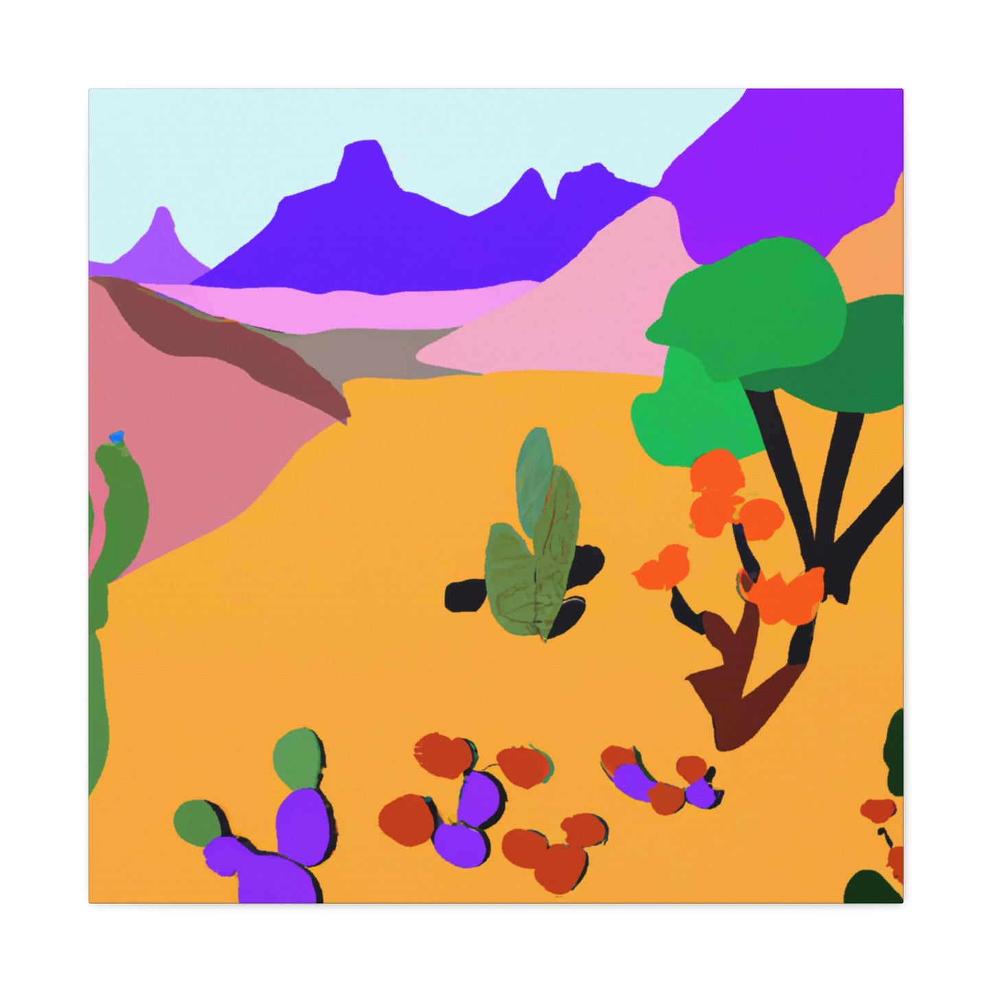 Dune Palms - Landscape - Canvas