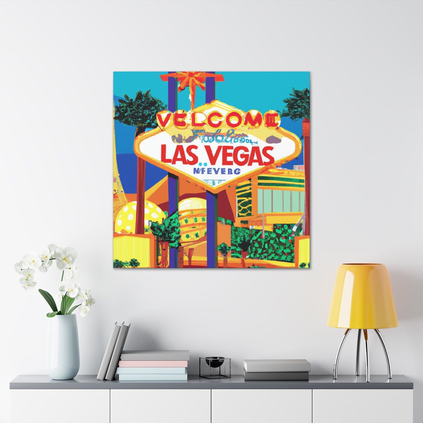 Vegas Valley - Destination Vegas - Canvas